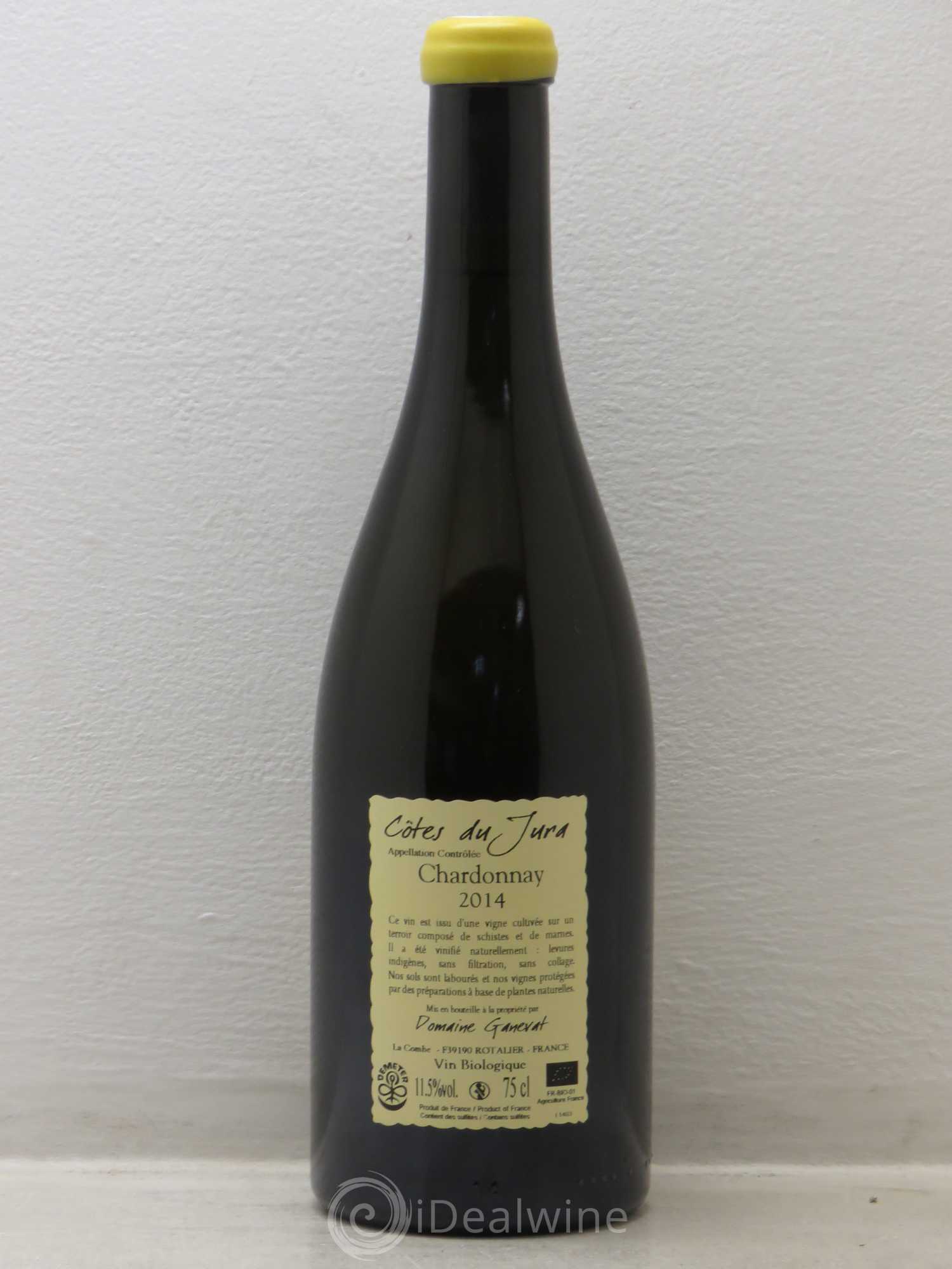 Côtes du Jura Grusse en Billat Jean-François Ganevat (Domaine) 2014 - Lot de 1 bouteille - 1