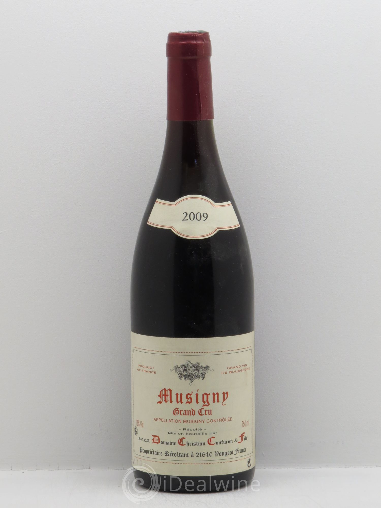Musigny Grand Cru Christian Confuron 2009 - Lot de 1 bouteille - 0