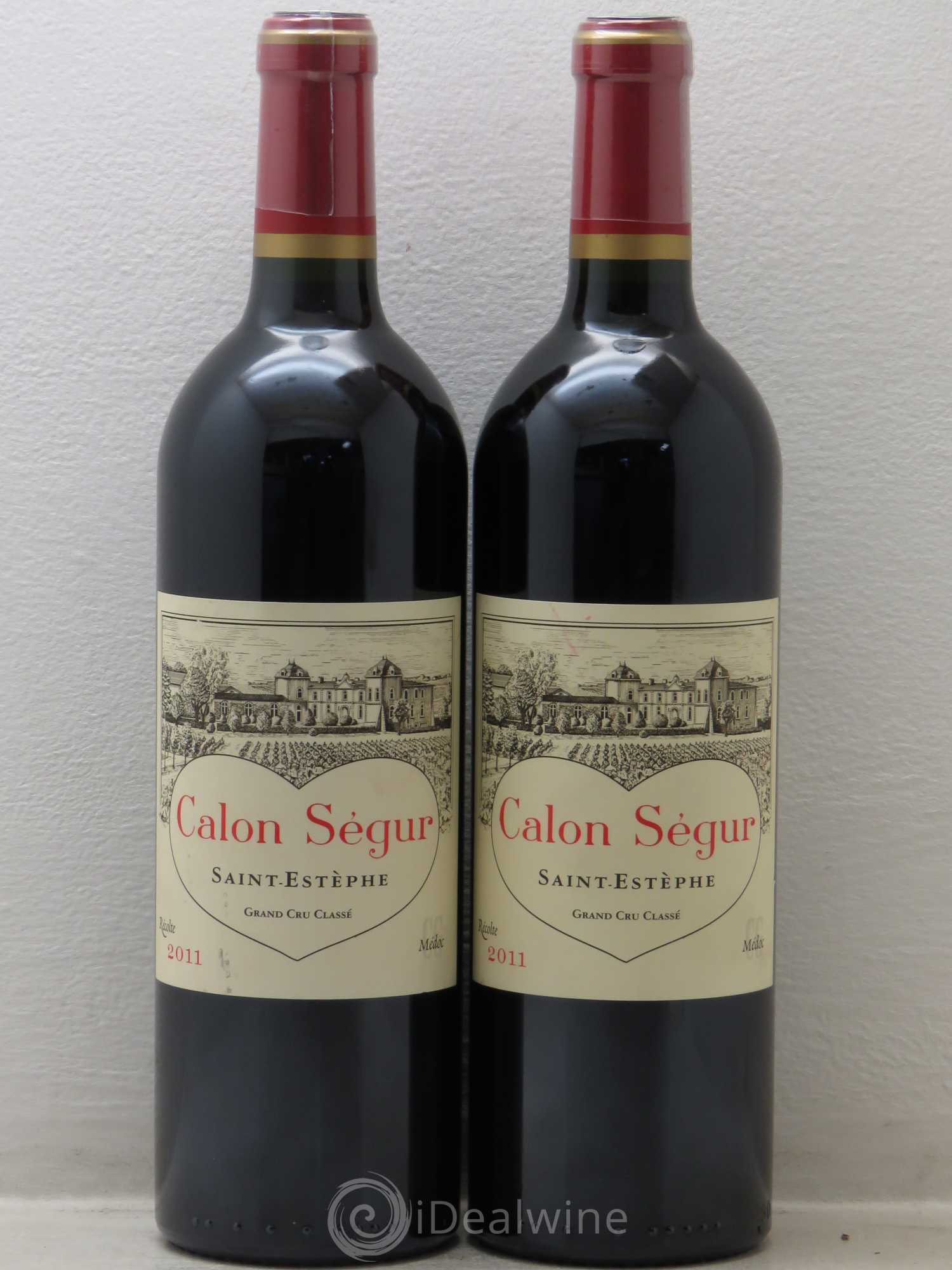 Château Calon Ségur 3ème Grand Cru Classé 2011 - Lot de 2 bouteilles - 0