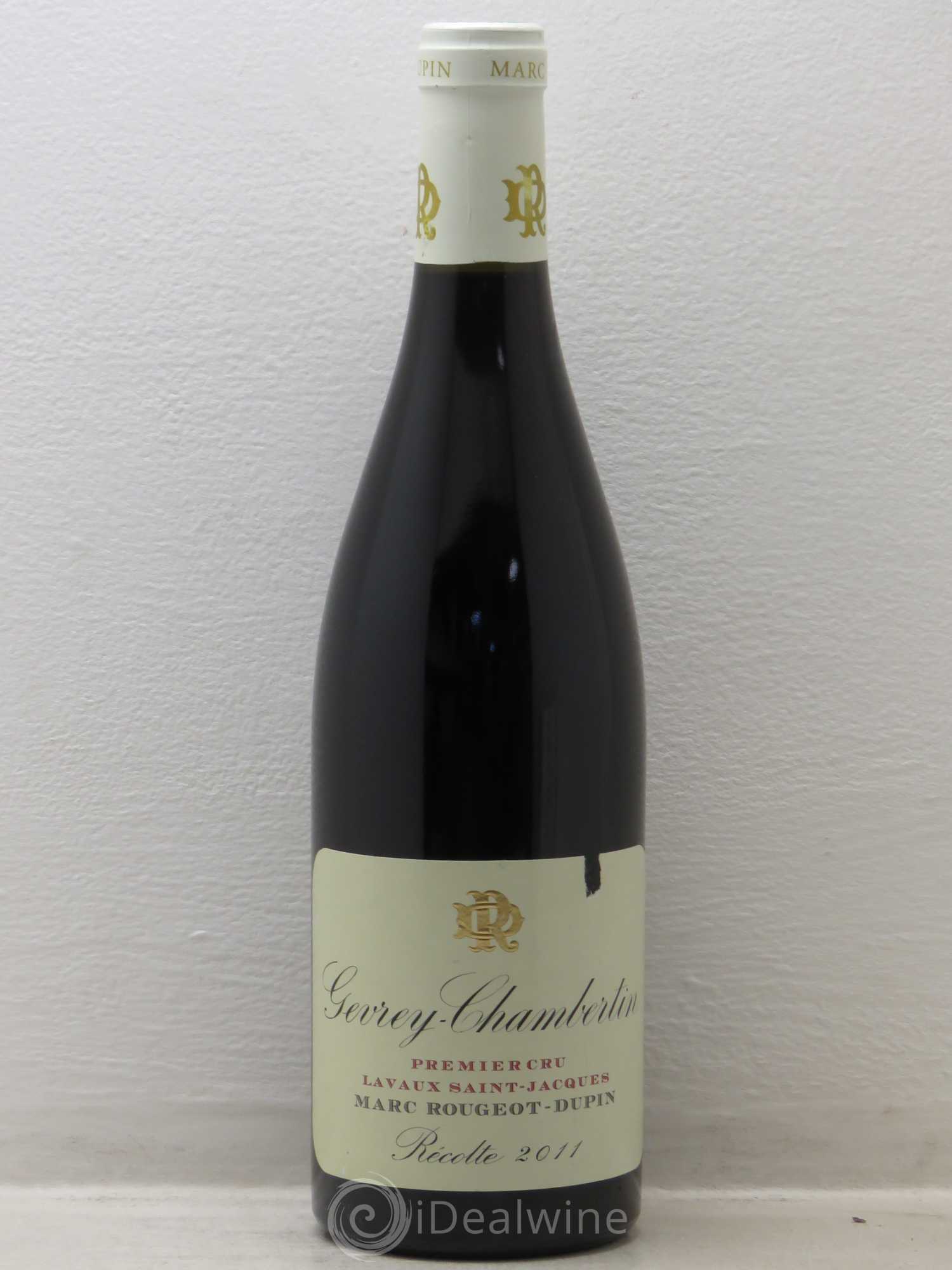 Gevrey-Chambertin 1er Cru Lavaux St Jacques - Rougeot Dupin (sans prix de réserve) 2011 - Posten von 1 Flasche - 0