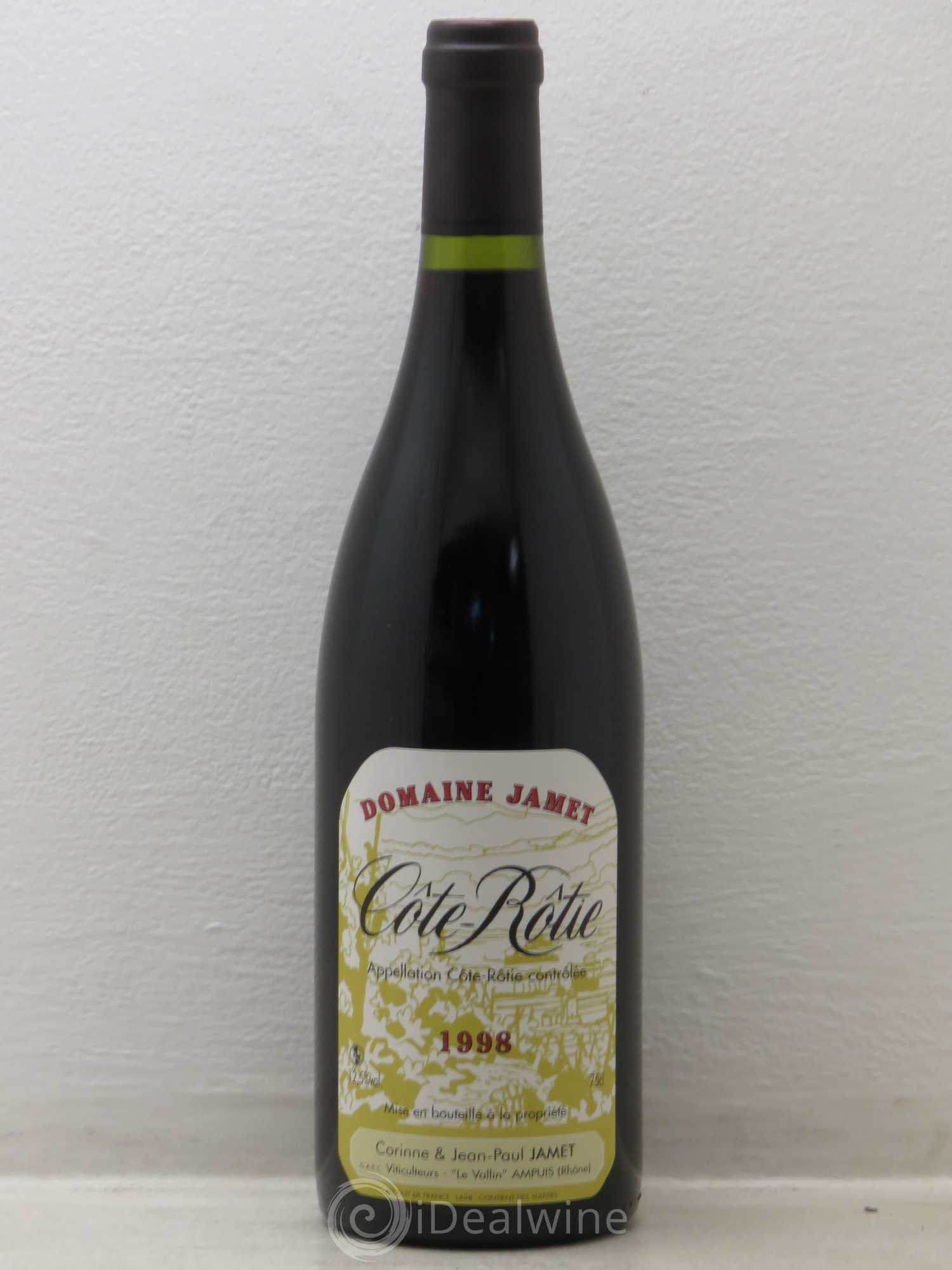 Côte-Rôtie Jamet (Domaine) 1998 - Lot de 1 bouteille - 0