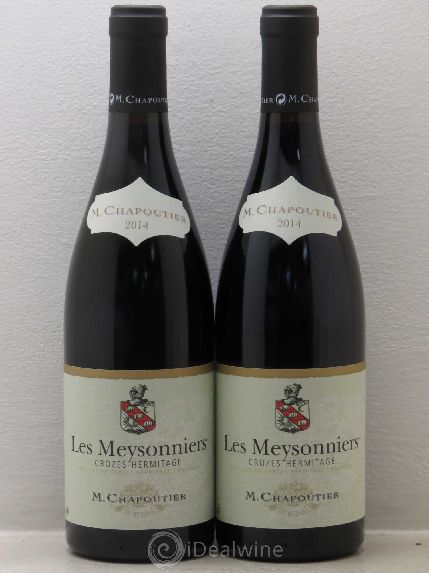 Crozes-Hermitage Meyzonnier - Chapoutier 2014 - Posten von 2 Flaschen - 0