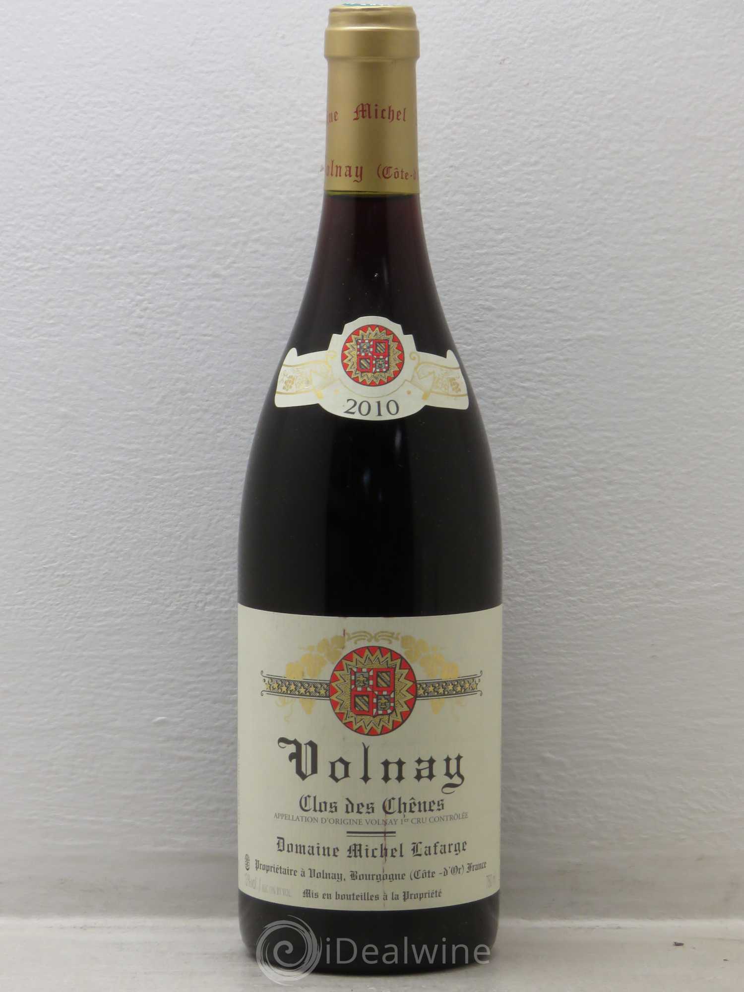 Volnay 1er Cru Clos des Chênes Lafarge (Domaine) 2010 - Lot de 1 bouteille - 0