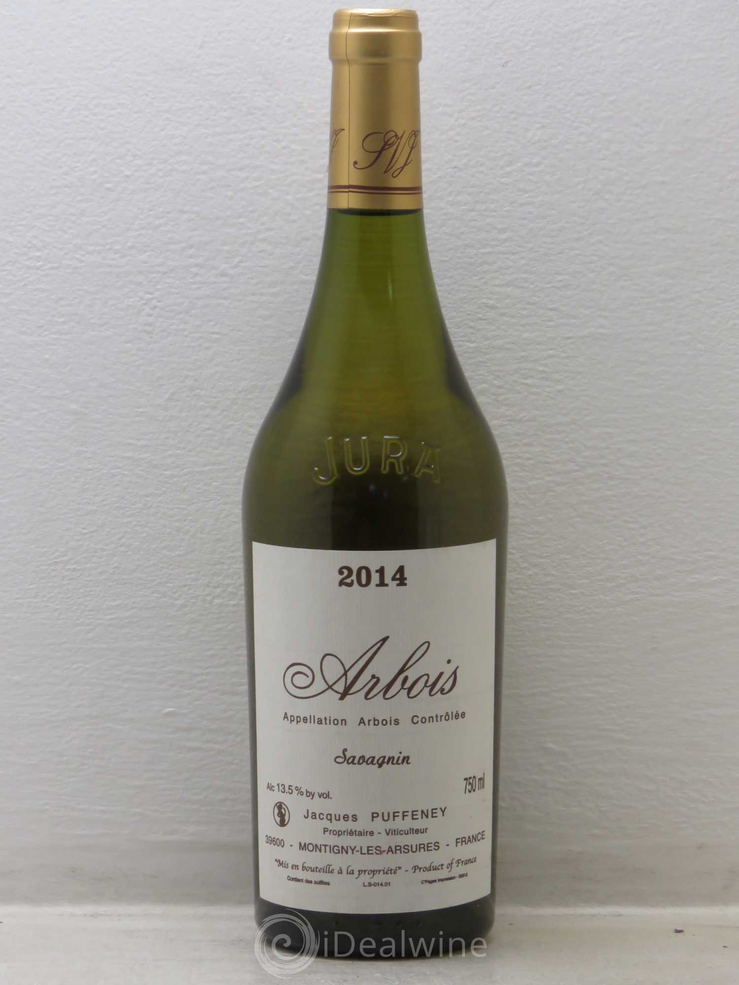 Arbois Savagnin - Puffeney (sans prix de réserve) 2014 - Posten von 1 Flasche - 0