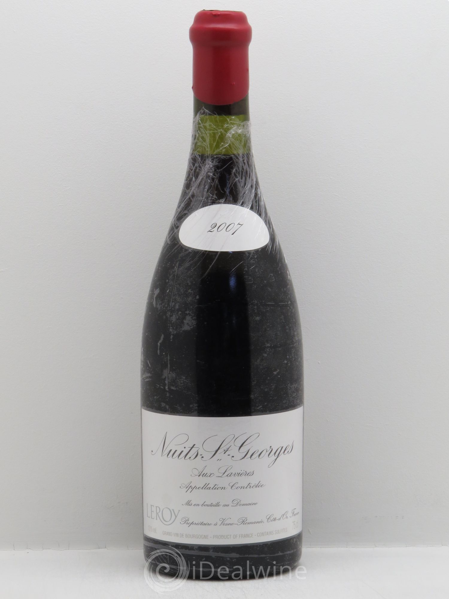 Nuits-Saint-Georges Aux Lavières Leroy (Domaine) 2007 - Lot de 1 bouteille - 0