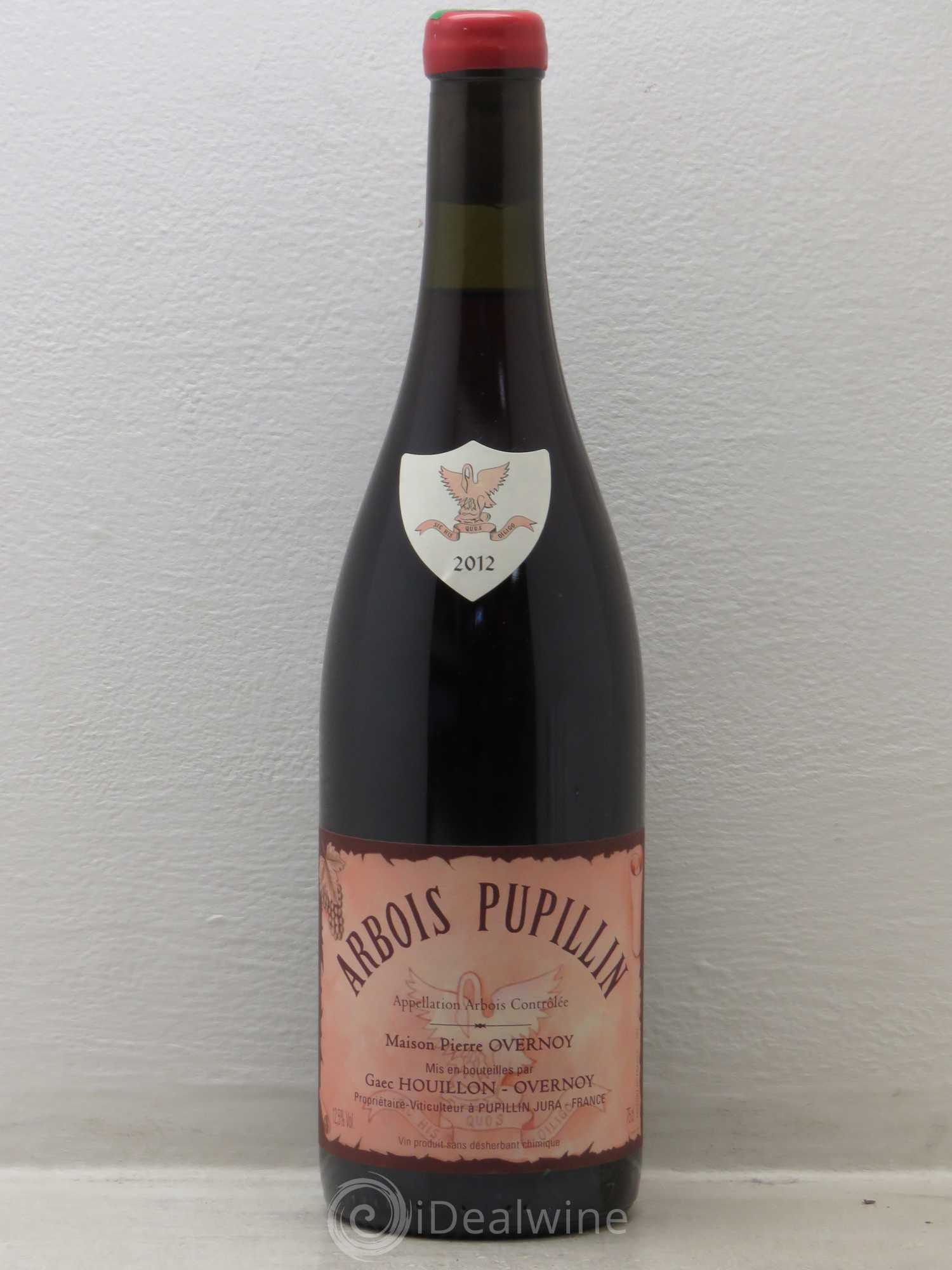 Arbois-Pupillin Poulsard (cire rouge) Overnoy-Houillon (Domaine) 2012 - Lot de 1 bouteille - 0
