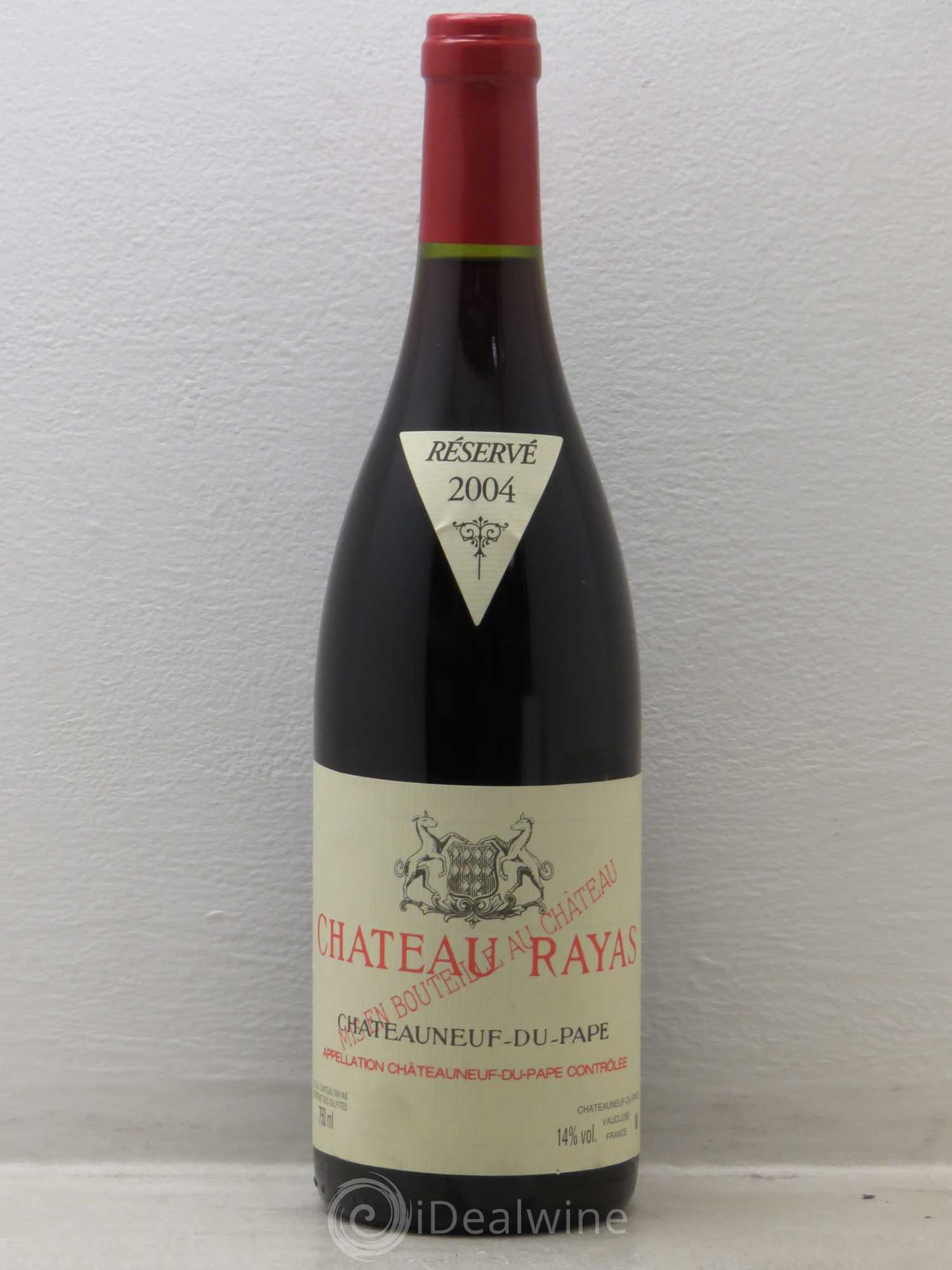 Châteauneuf-du-Pape Château Rayas Emmanuel Reynaud 2004 - Lot de 1 bouteille - 0
