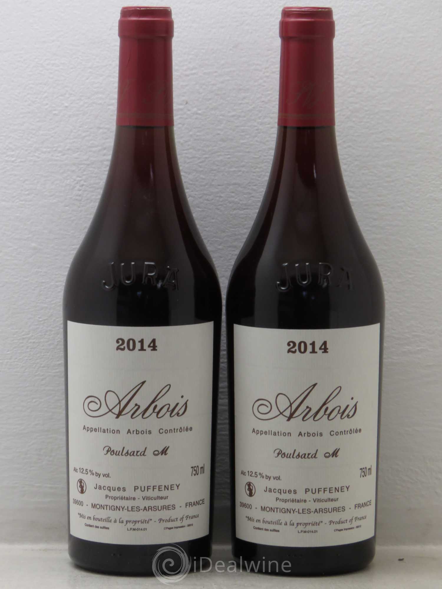 Arbois Poulsard - M Puffeney (sans prix de réserve) 2014 - Posten von 2 Flaschen - 0