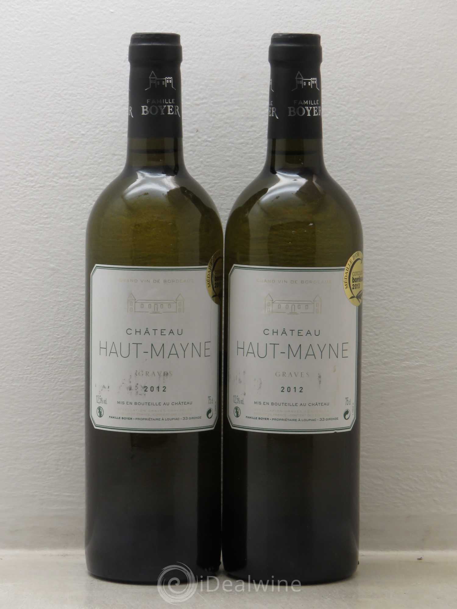 Graves Château Haut Mayne 2012 - Lot de 2 bouteilles - 0
