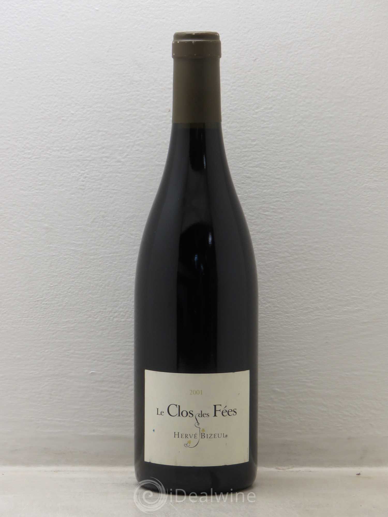 Côtes du Roussillon Villages Clos des Fées Hervé Bizeul 2001 - Lot de 1 bouteille - 0