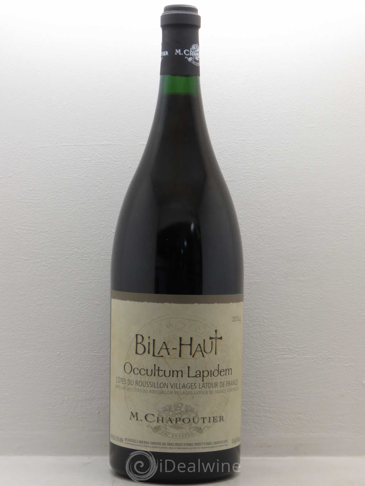Côtes du Roussillon Bilahaut Chapoutier 2014 - Posten von 1 Doppel-Magnum - 0