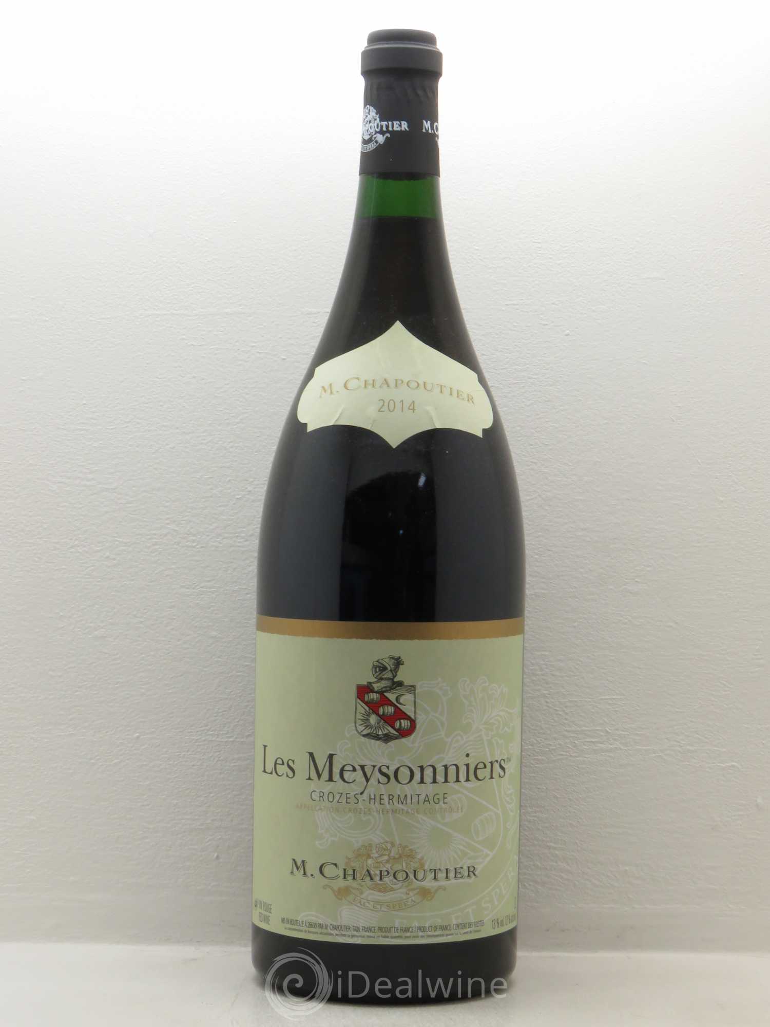 Crozes-Hermitage Meysonniers Chapoutier 2014 - Posten von 1 Doppel-Magnum - 0