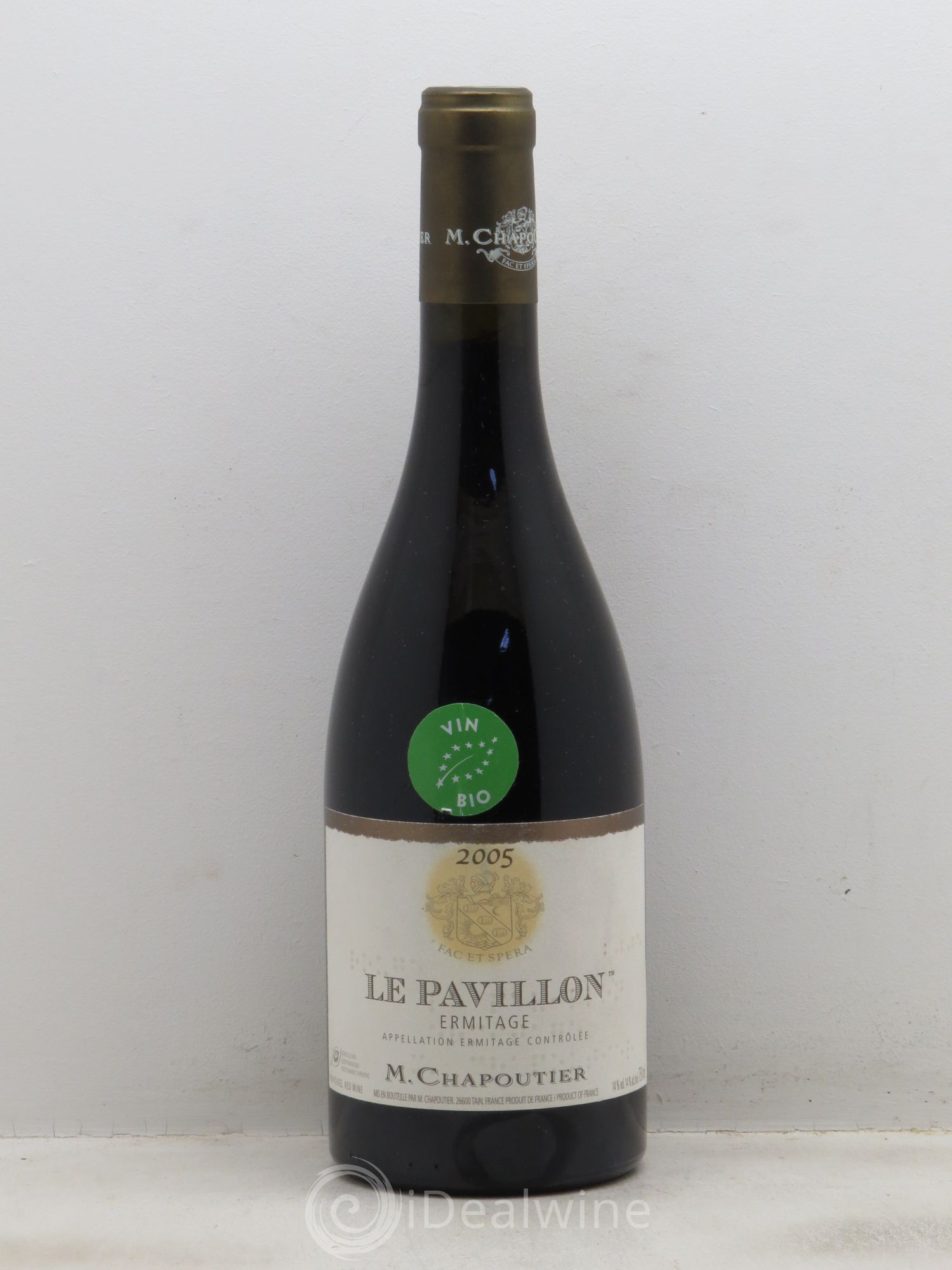 Hermitage Ermitage Le Pavillon Chapoutier 2005 - Lot de 1 bouteille - 0