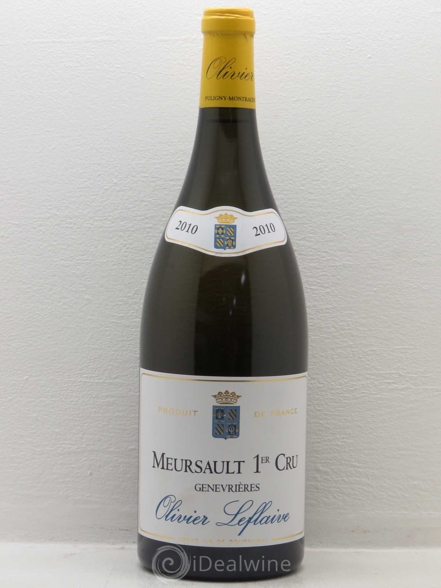 Meursault 1er cru Genevrieres Olivier Leflaive 2010 - Posten von 1 Magnum - 0