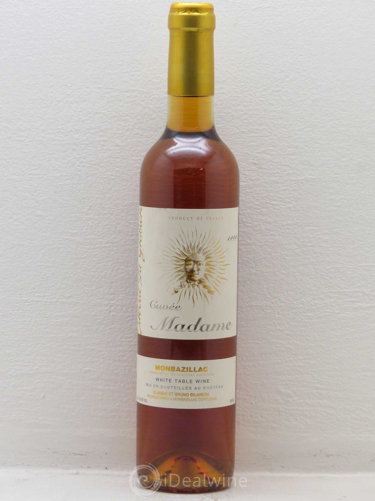 Monbazillac Château Tirecul La Gravière Cuvée Madame Bruno et Claudie Bilancini 1999 - Lotto di 1 bottiglia - 0