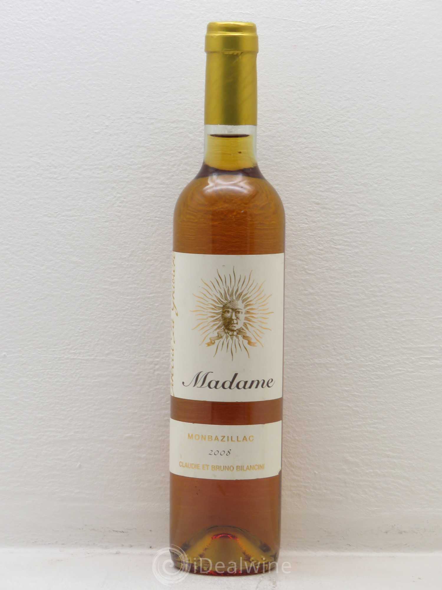 Monbazillac Château Tirecul La Gravière Cuvée Madame Bruno et Claudie Bilancini 2008 - Lot de 1 bouteille - 0