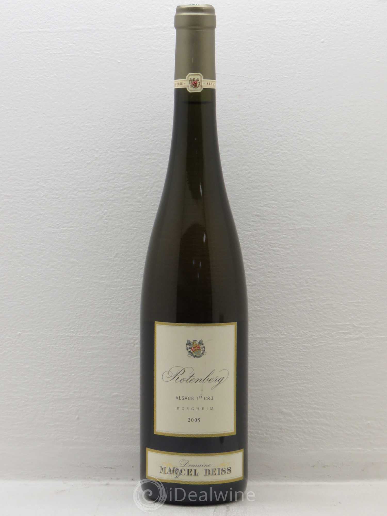 Alsace Rotenberg La Colline rouge Marcel Deiss (Domaine) 2005 - Posten von 1 Flasche - 0