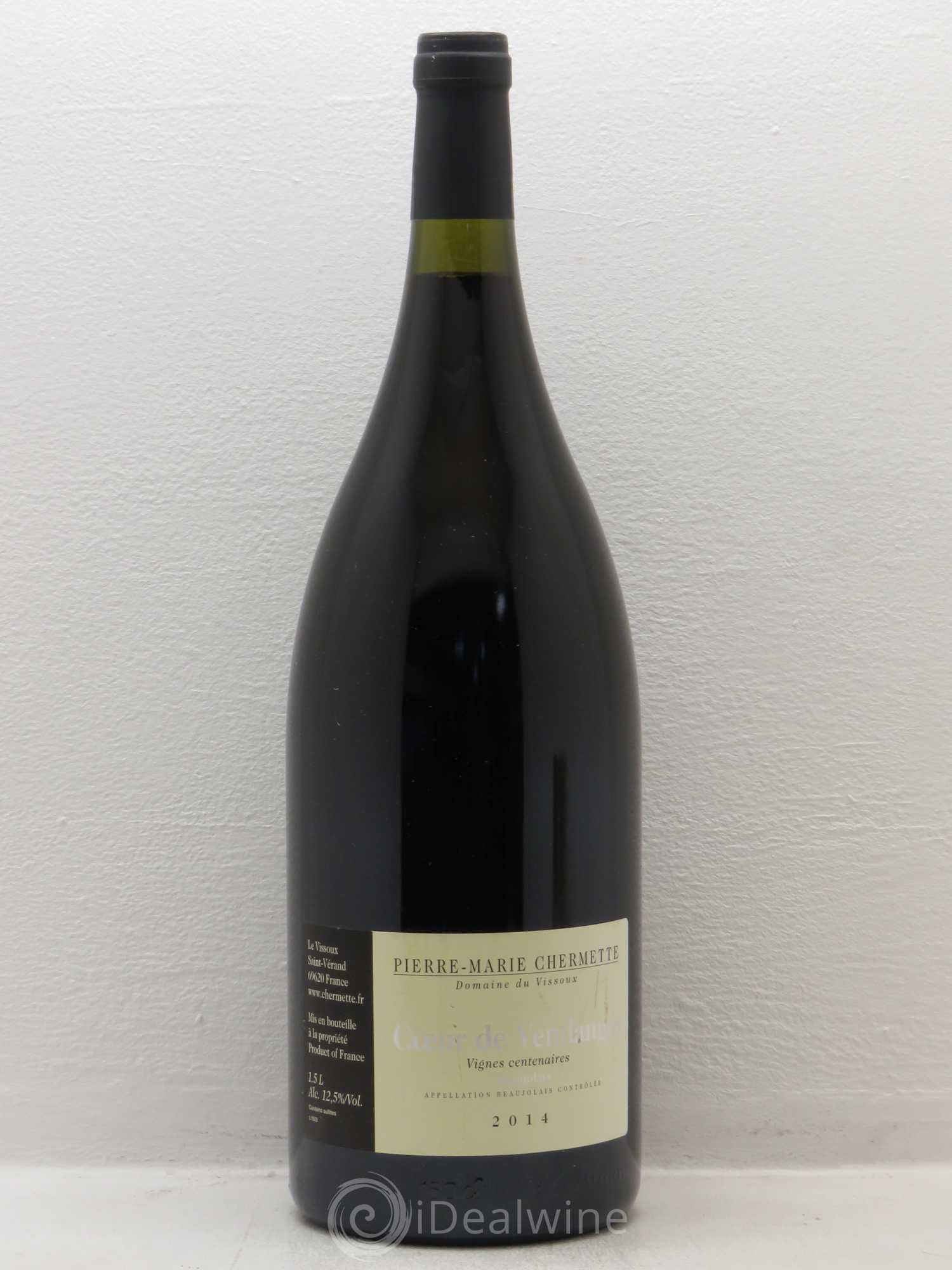 Beaujolais Coeur de Vendanges Vignes Centenaires Domaine du Vissoux - P-M. Chermette 2014 - Lot de 1 magnum - 0