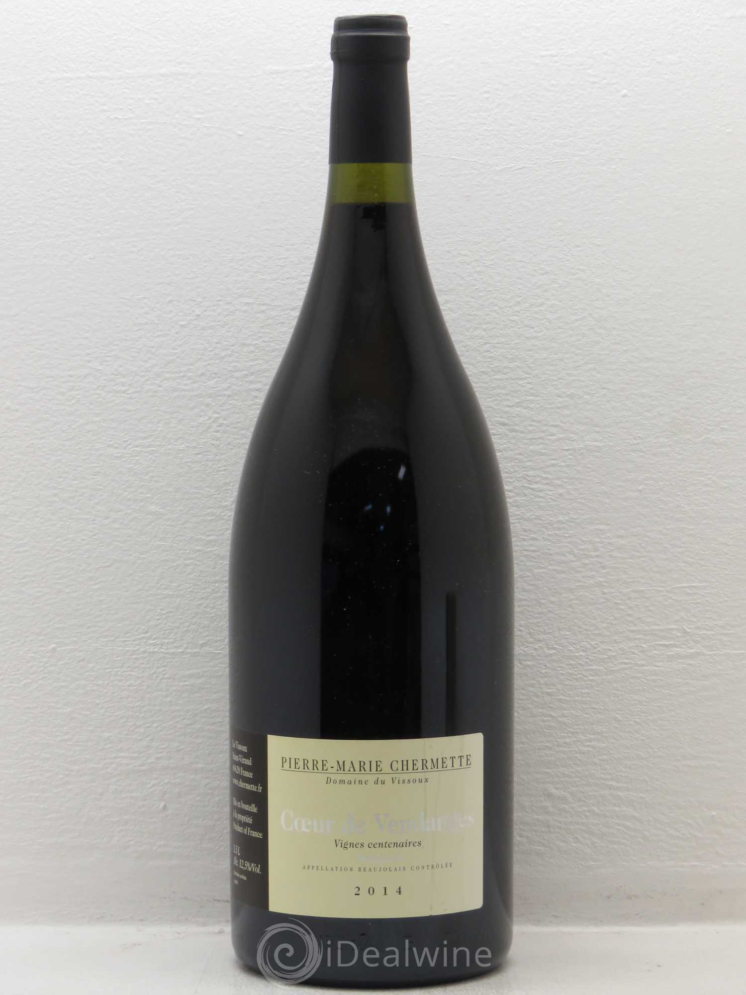 Beaujolais Coeur de Vendanges Vignes Centenaires Domaine du Vissoux - P-M. Chermette 2014 - Lot de 1 magnum - 0