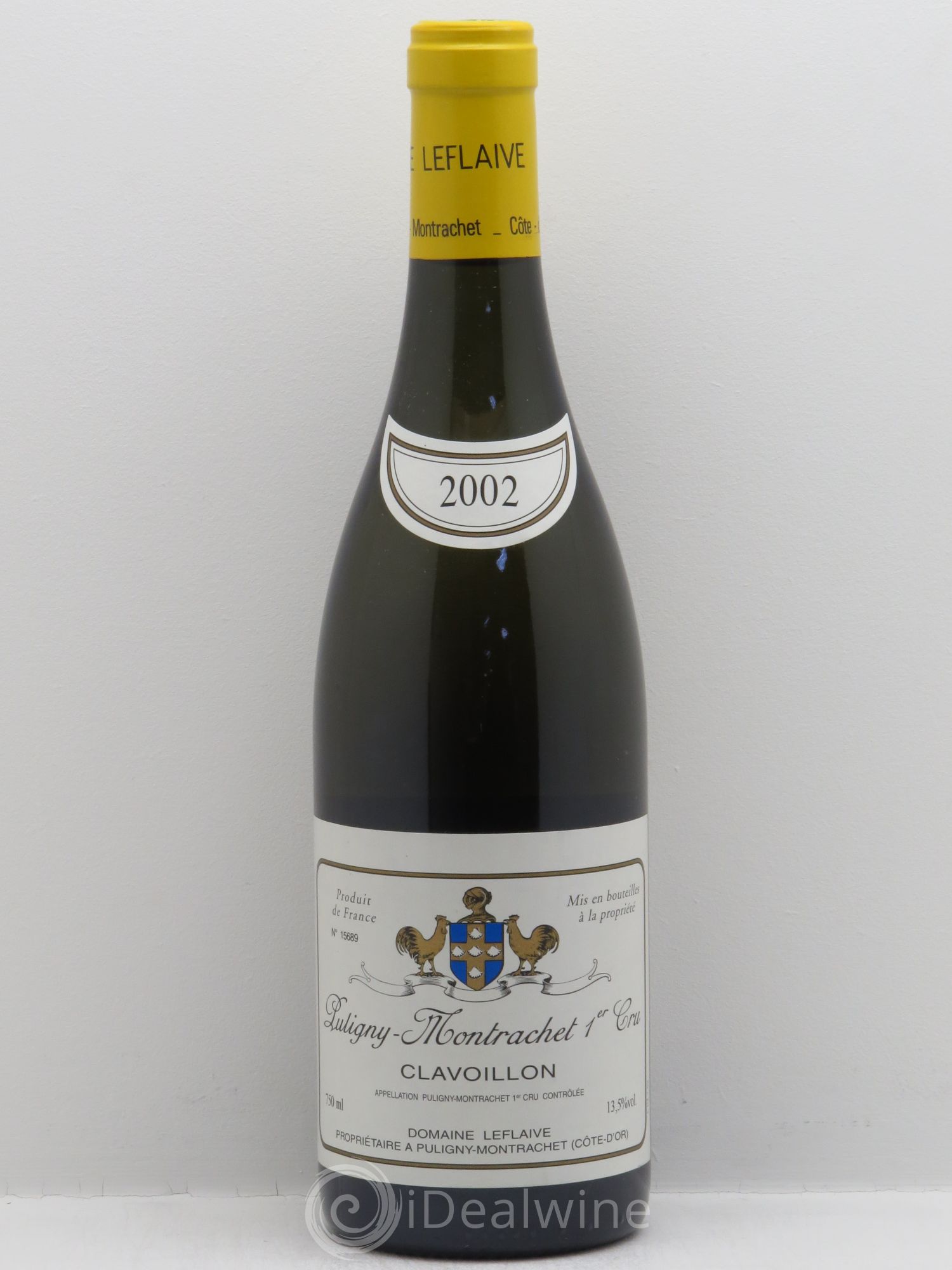 Puligny-Montrachet 1er Cru Clavoillon Leflaive (Domaine) 2002 - Lot de 1 bouteille - 0