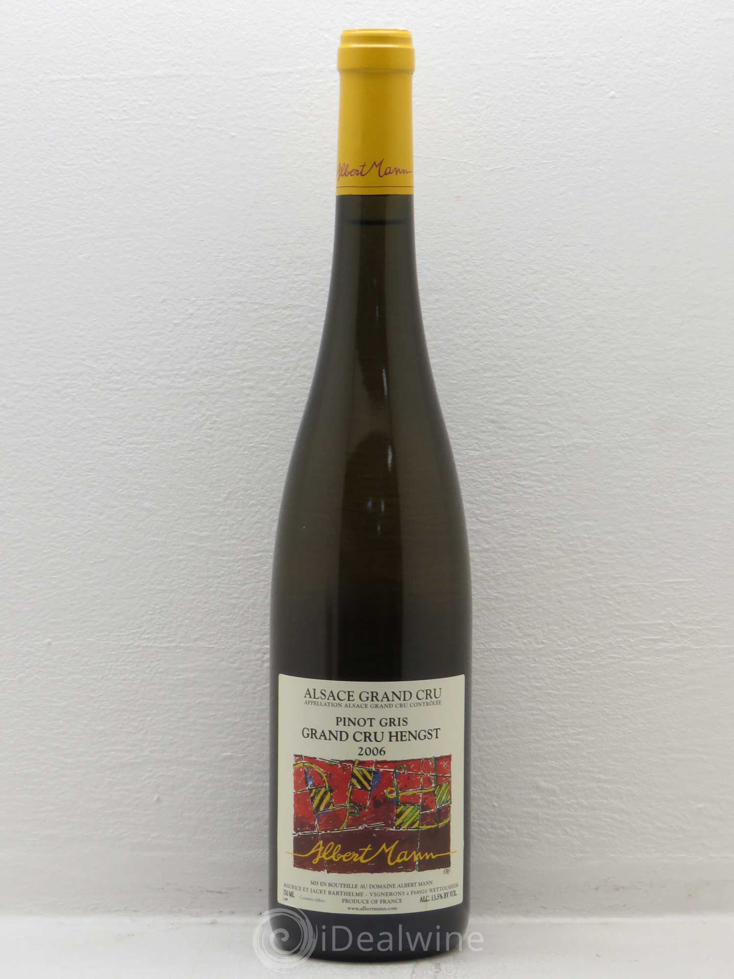 Pinot Gris Hengst A. Mann grand cru 2006 - Posten von 1 Flasche - 0