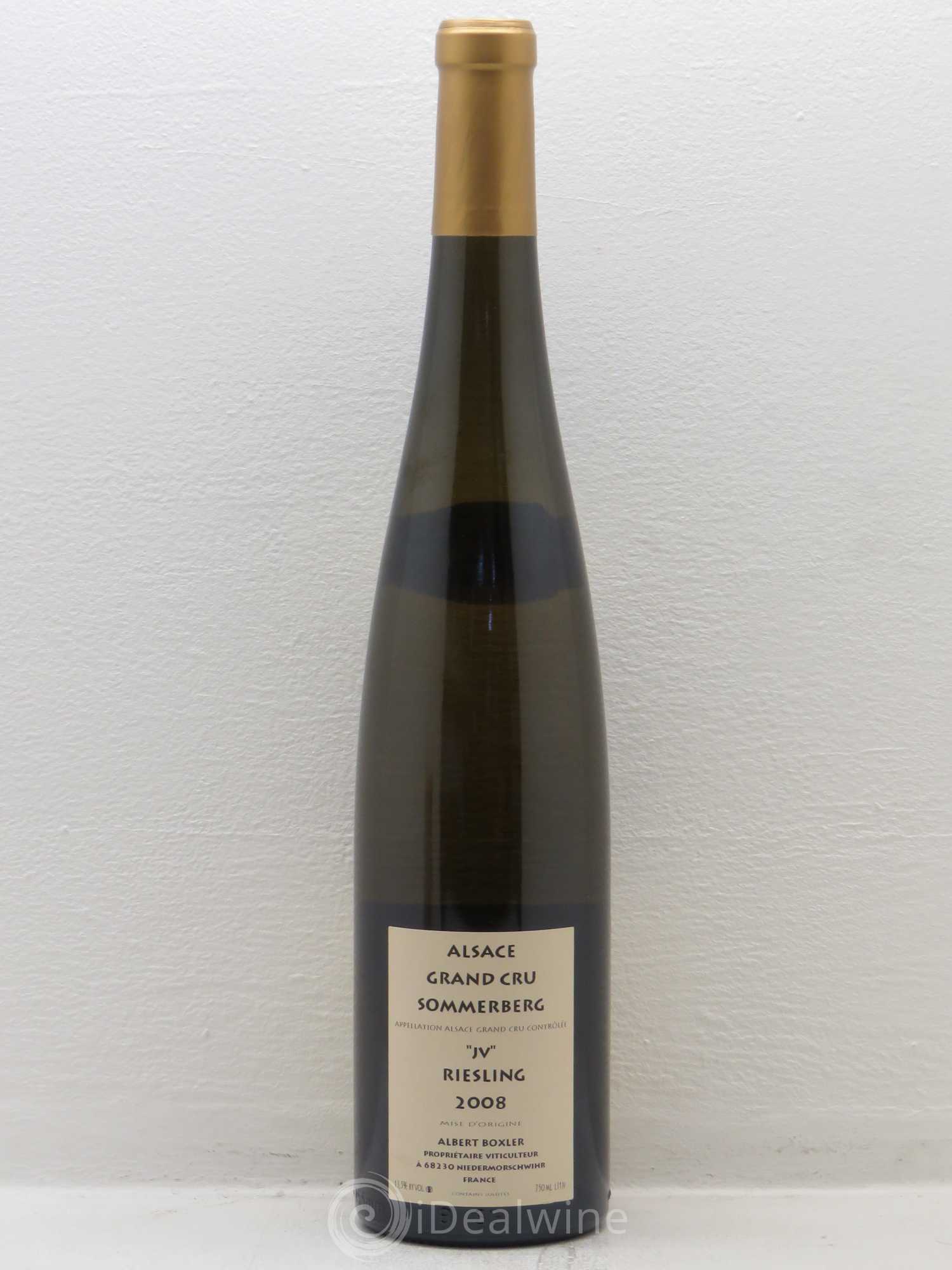 Riesling Sommerberg Jv Boxler 2008 - Lotto di 1 bottiglia - 1