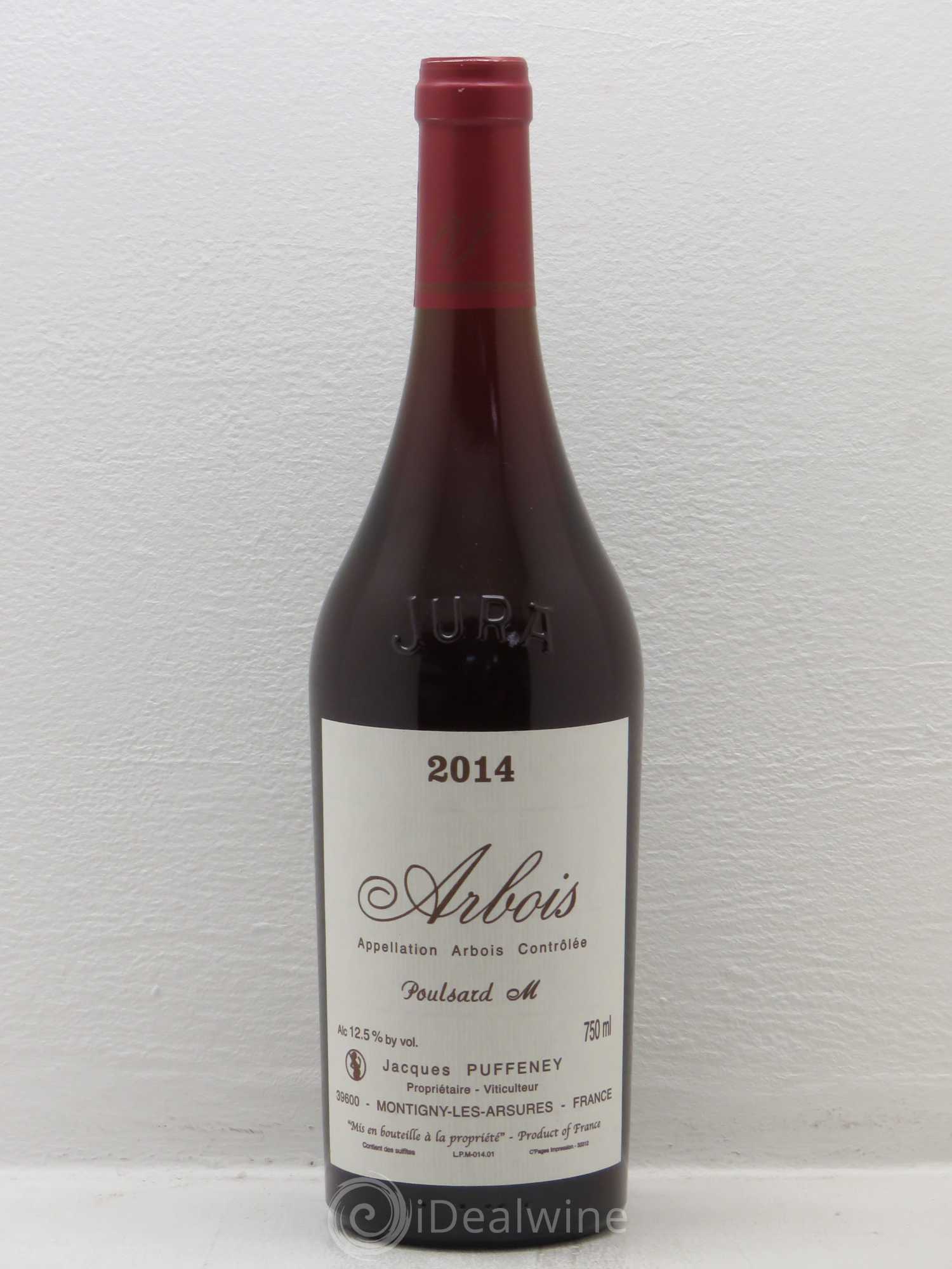 Arbois Poulsard Puffeney (sans prix de reserve) cuvee poulsard m 2014 - Posten von 1 Flasche - 0