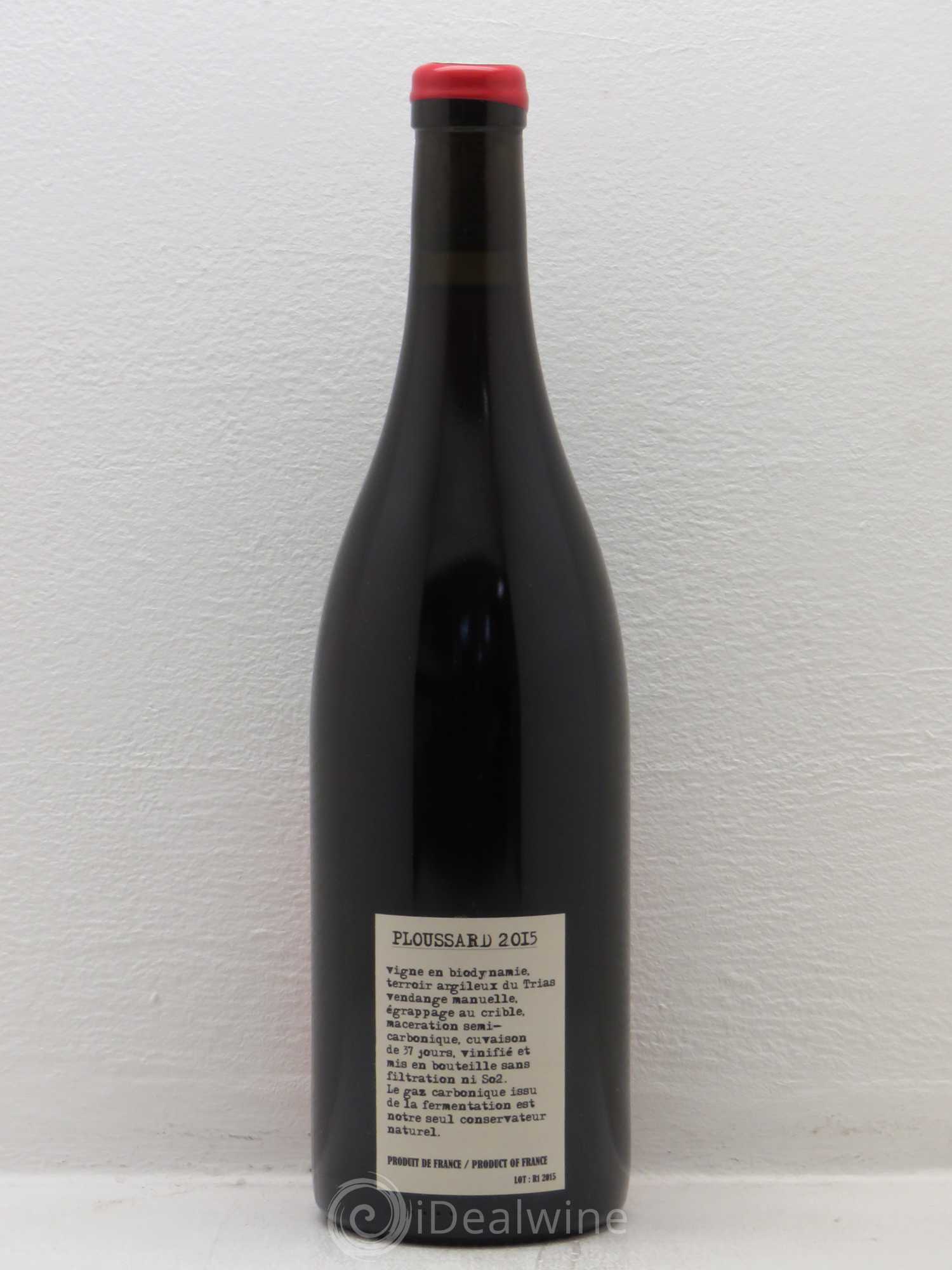 Arbois Pupillin Adeline Houillon Ploussard 2015 - Posten von 1 Flasche - 1