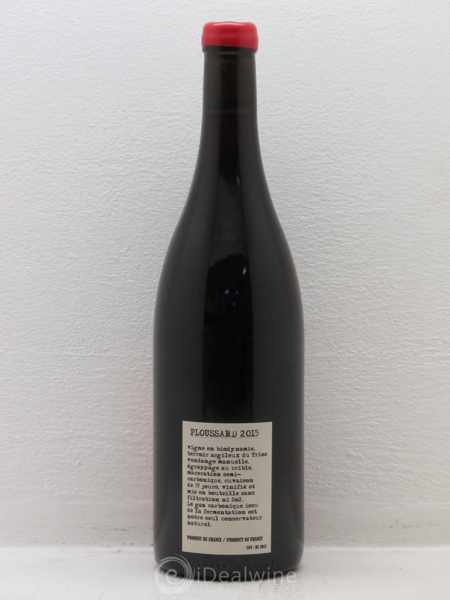 Arbois Pupillin Adeline Houillon Ploussard 2015 - Posten von 1 Flasche - 1