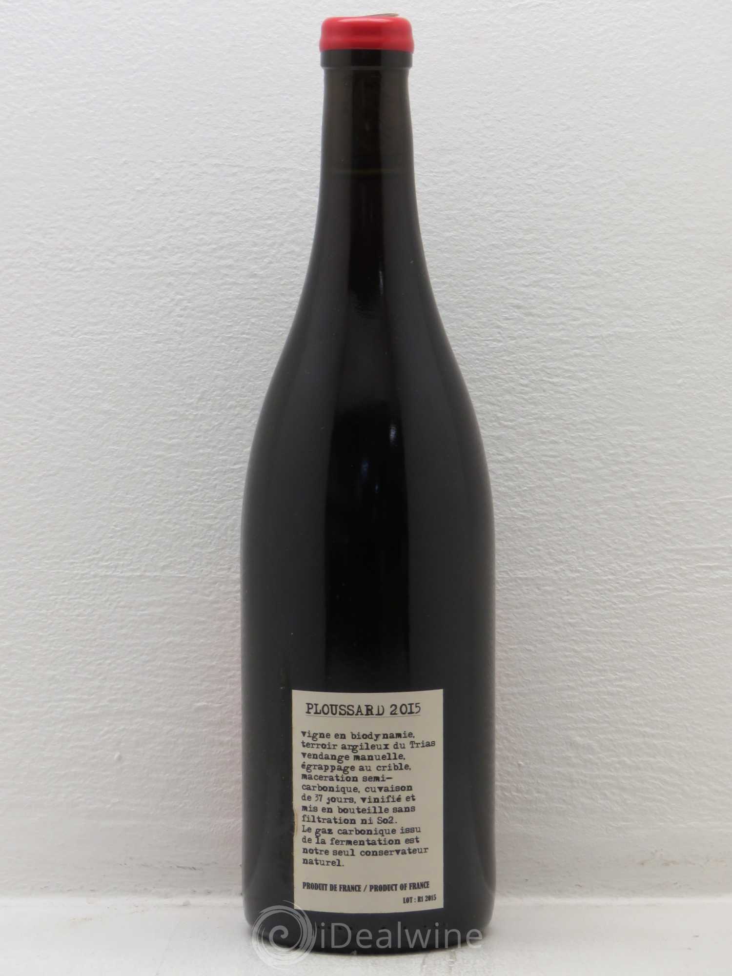Arbois Pupillin Adeline Houillon Ploussard 2015 - Posten von 1 Flasche - 1