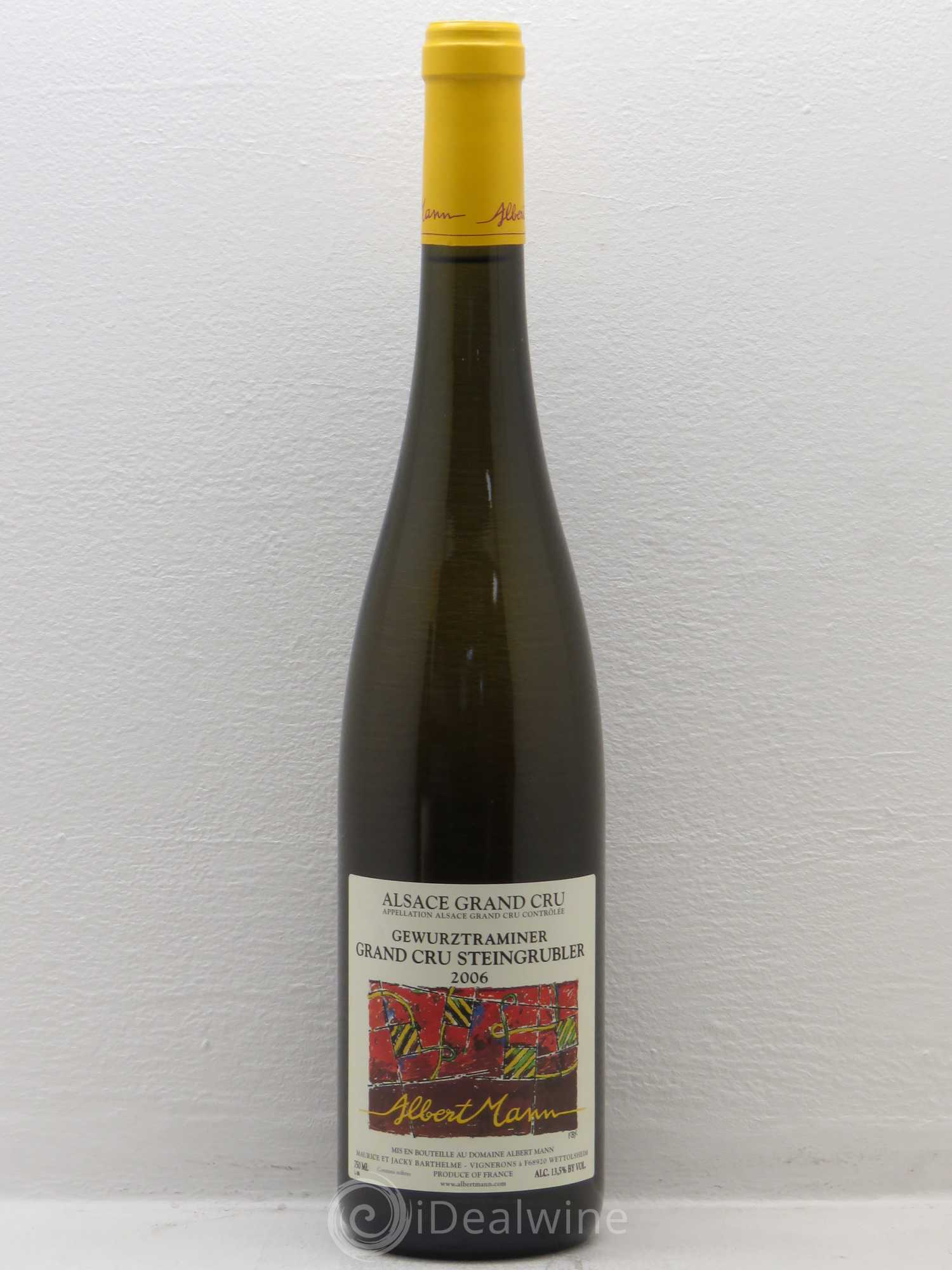 Gewurztraminer Steingrubler A. Mann 2006 - Posten von 1 Flasche - 0