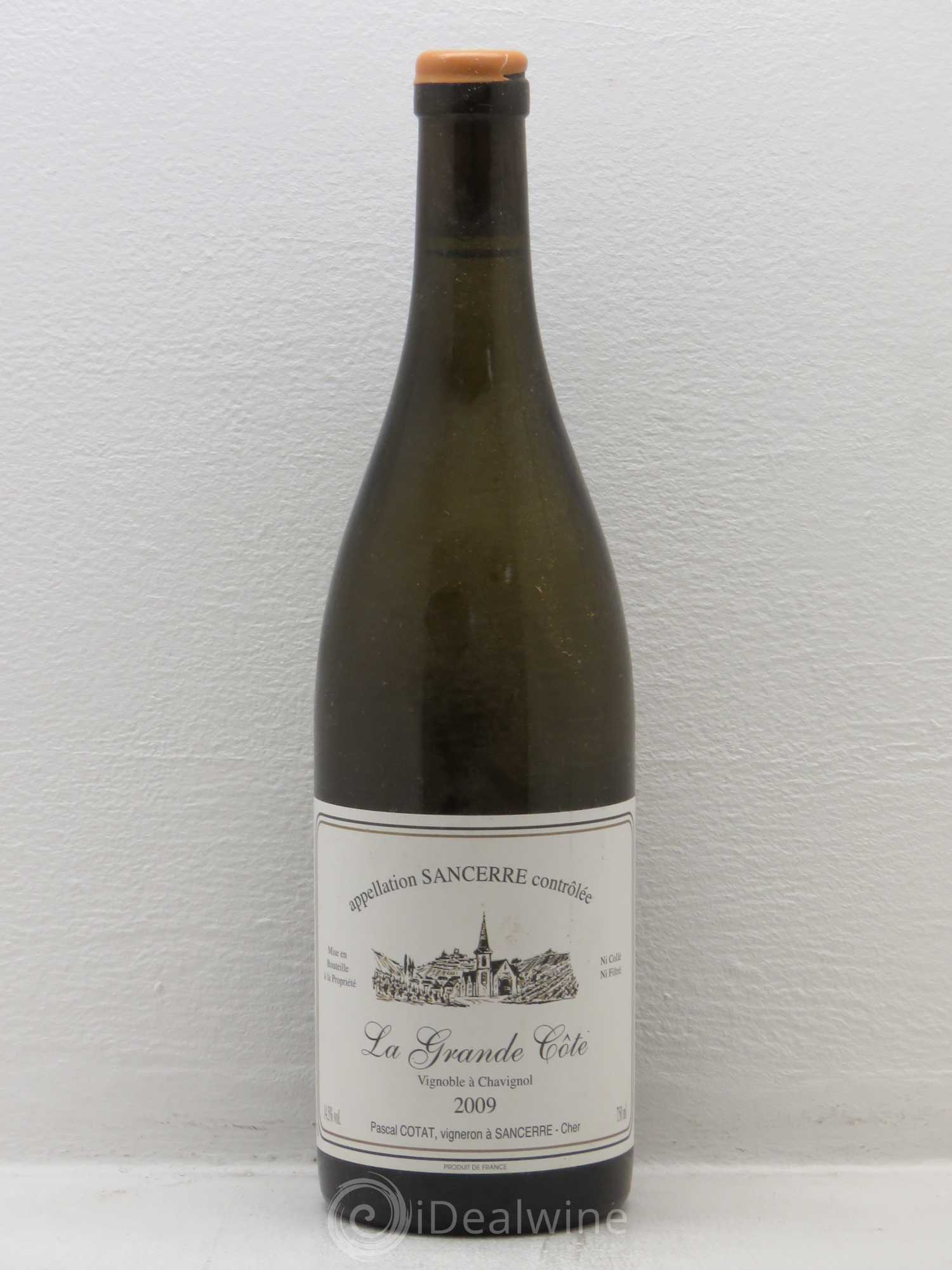 Sancerre La Grande Côte Pascal Cotat 2009 - Posten von 1 Flasche - 0