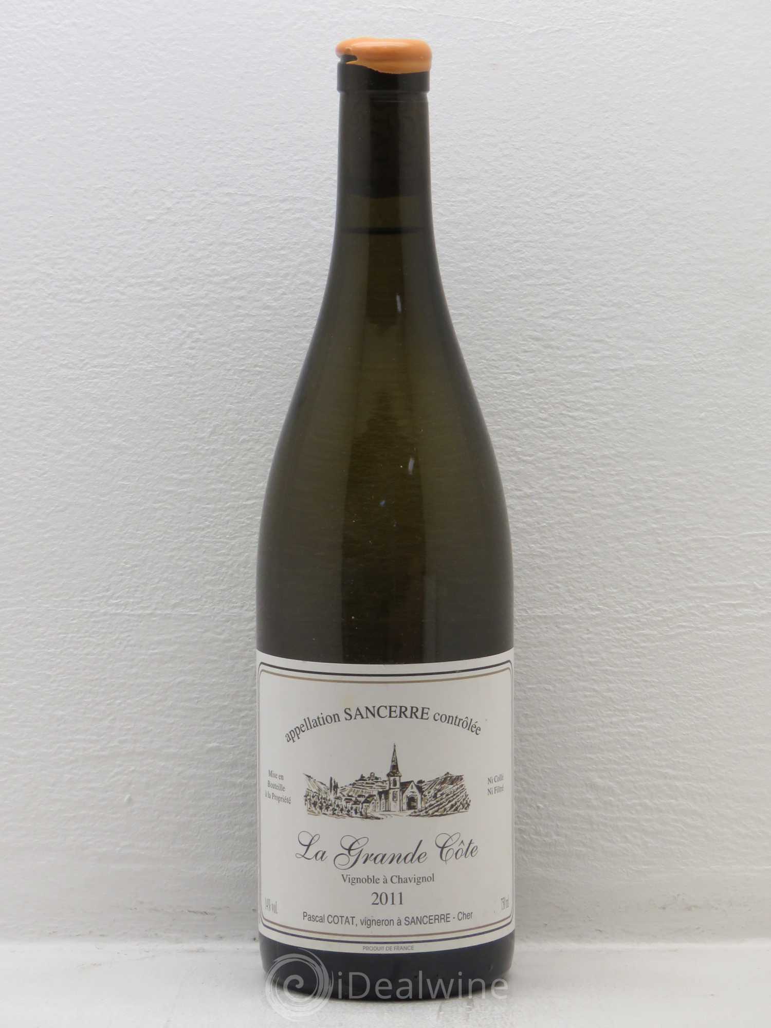 Sancerre La Grande Côte Pascal Cotat 2011 - Posten von 1 Flasche - 0