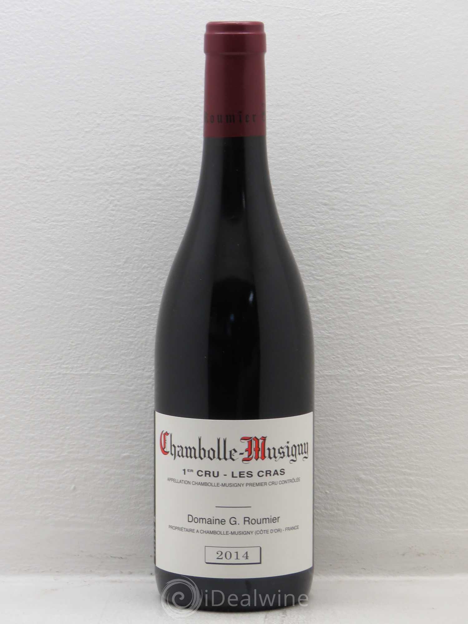 Chambolle-Musigny 1er Cru Les Cras Georges Roumier (Domaine) 2014 - Lot de 1 bouteille - 0