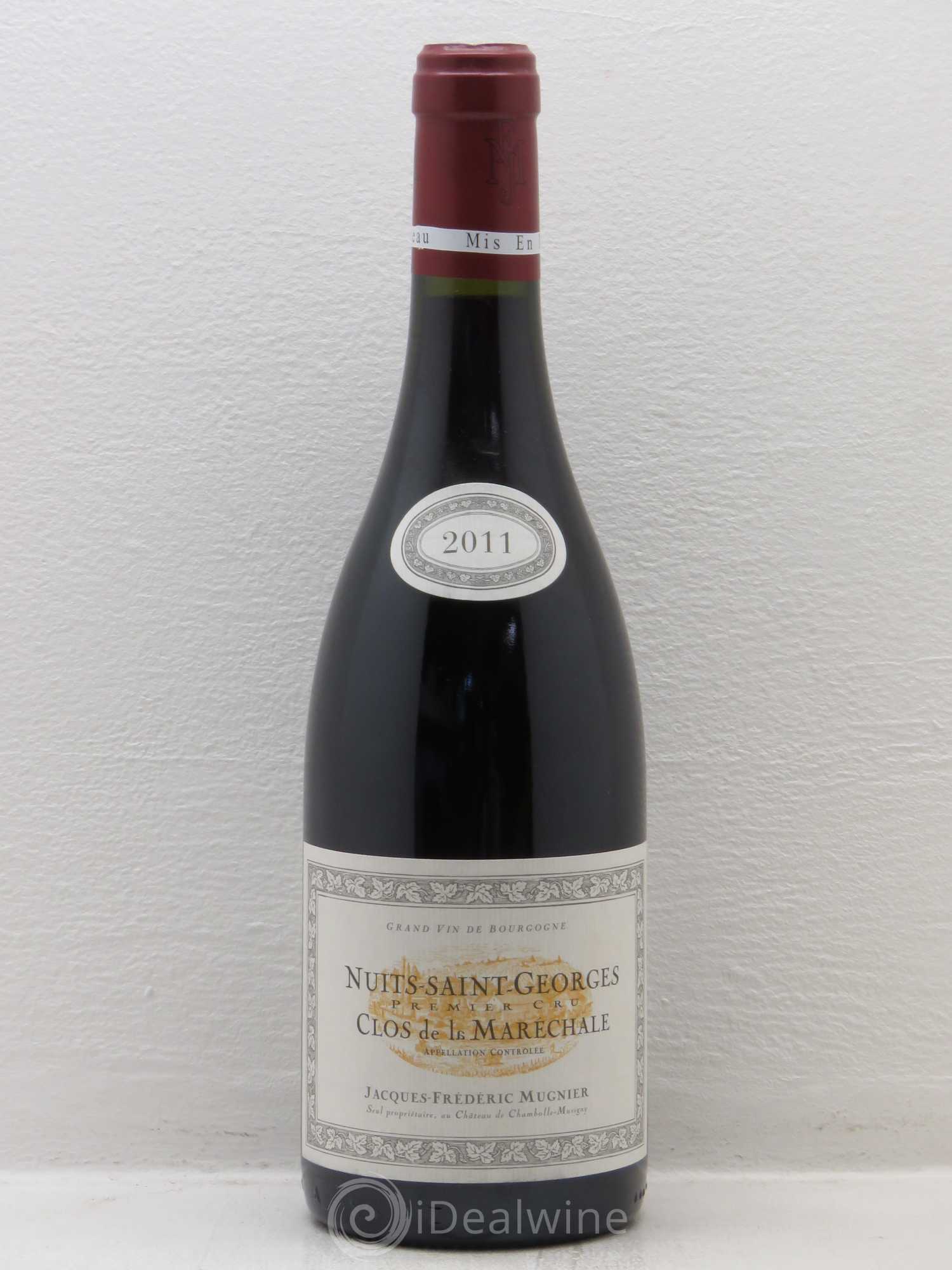Nuits-Saint-Georges 1er Cru Clos de La Maréchale Jacques-Frédéric Mugnier 2011 - Lot de 1 bouteille - 0