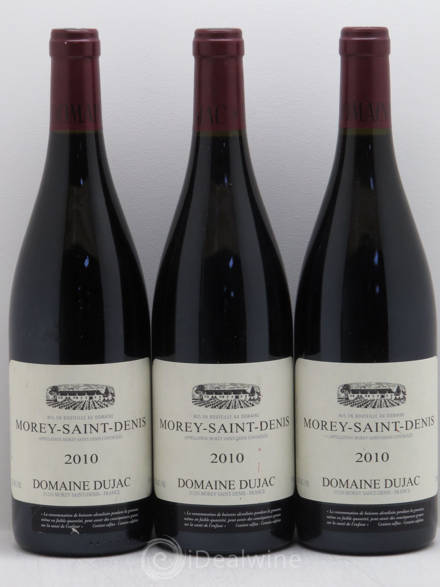 Morey-Saint-Denis Dujac (Domaine) 2010 - Lot de 3 bouteilles - 0