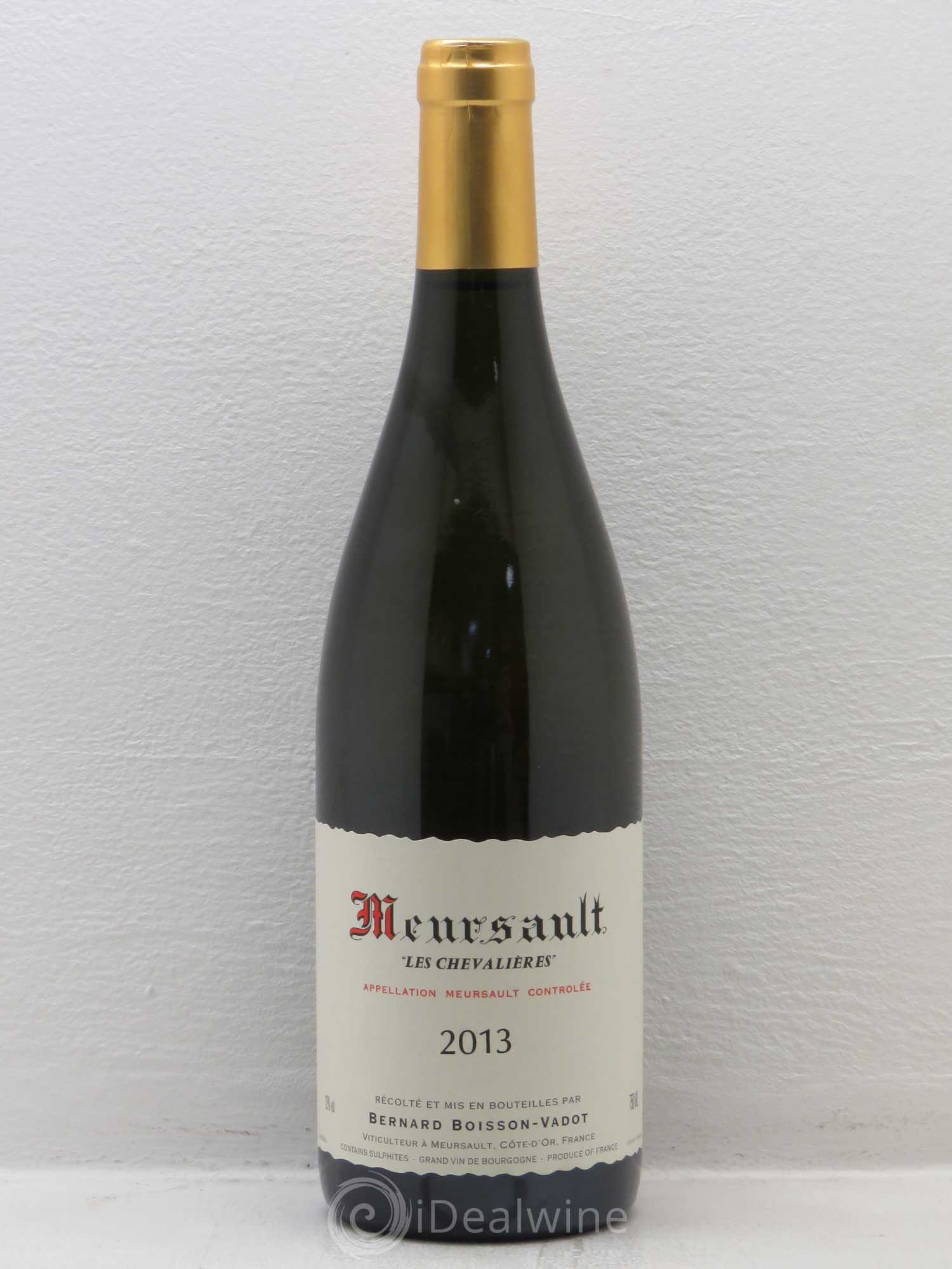 Meursault Les Chevalieres Boisson-Vadot 2013 - Posten von 1 Flasche - 0