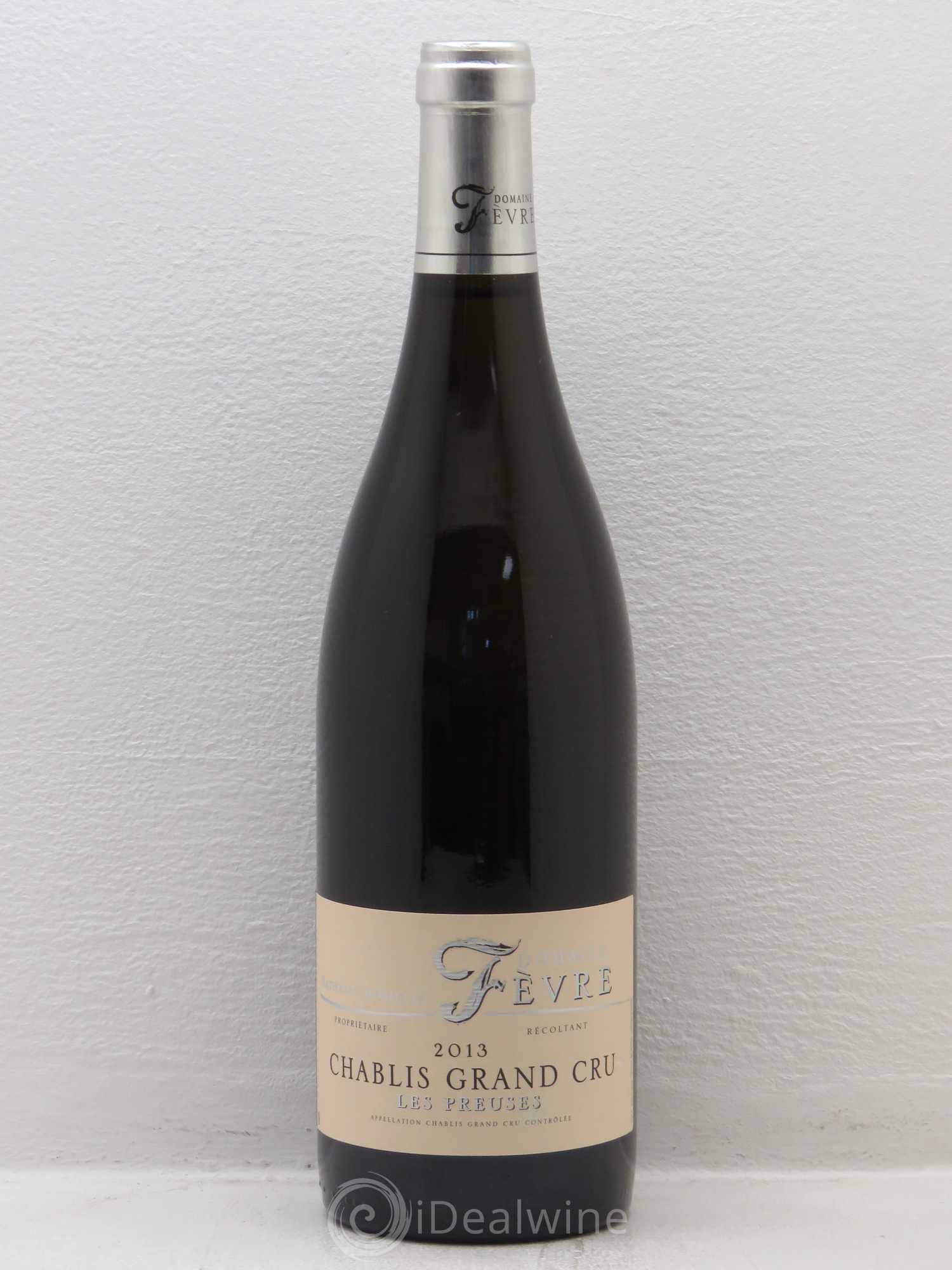 Chablis Grand Cru Les Preuses Nathalie et Gilles Fevre 2013 - Posten von 1 Flasche - 0