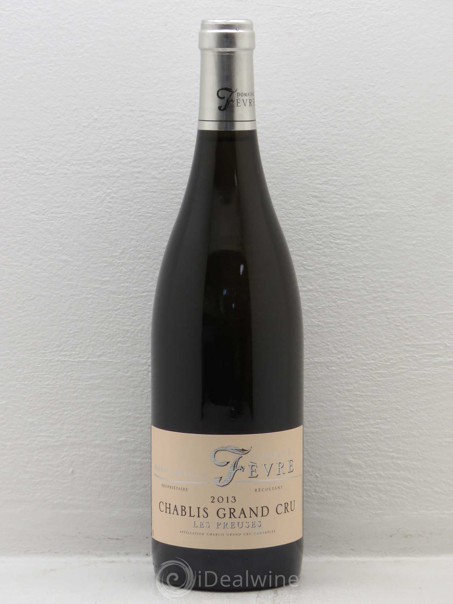 Chablis Grand Cru Les Preuses Nathalie et Gilles Fevre 2013 - Posten von 1 Flasche - 0