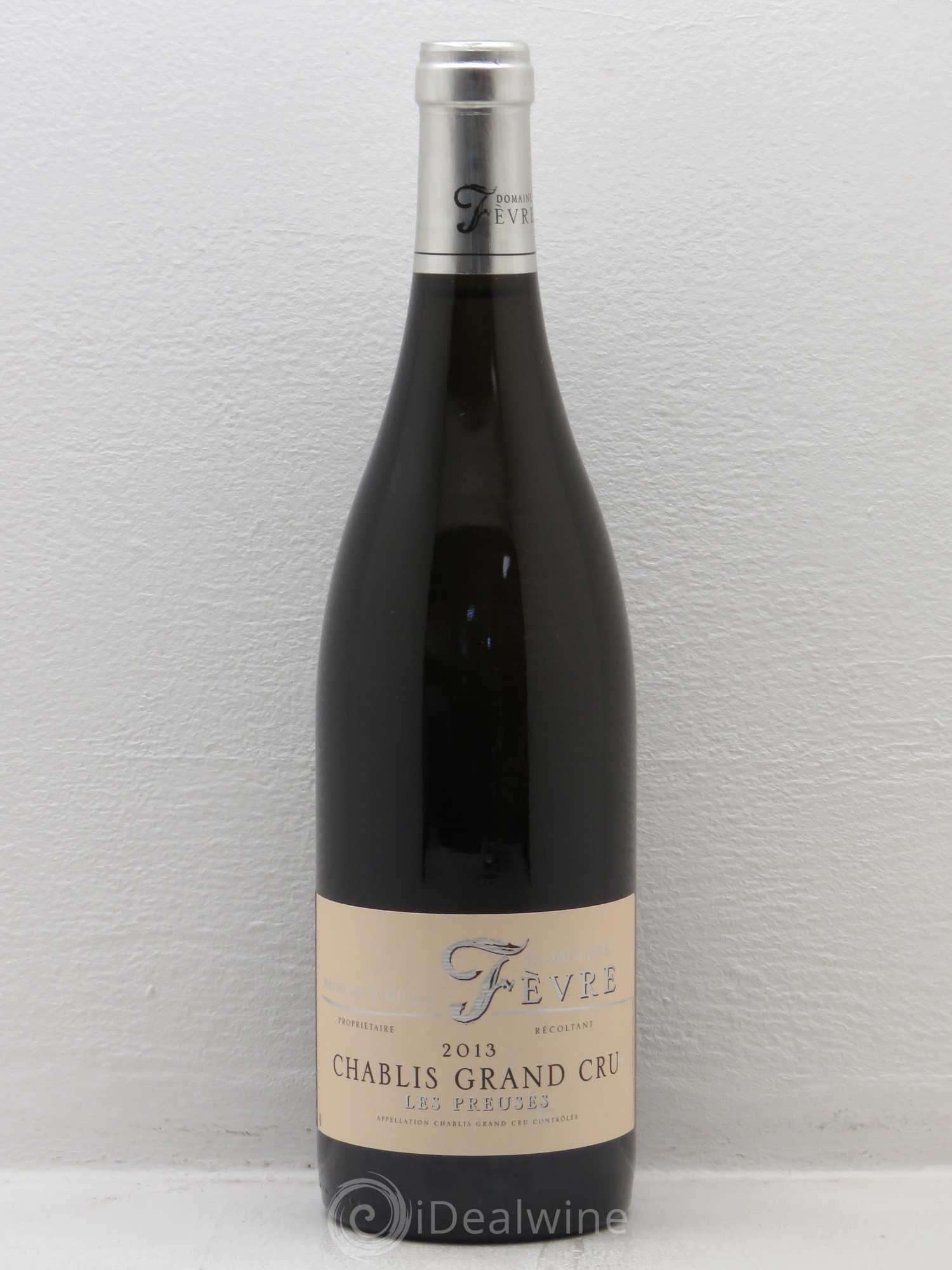 Chablis Grand Cru Les Preuses Nathalie et Gilles Fevre 2013 - Posten von 1 Flasche - 0