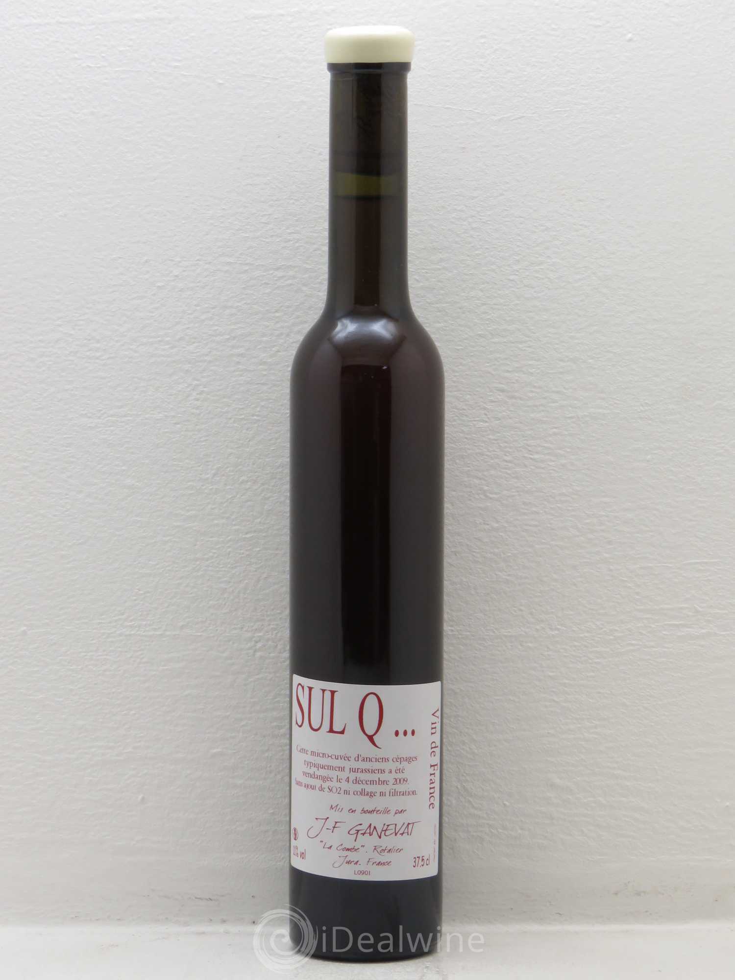 Côtes du Jura Sul Q Ganevat 2009 - Posten von 1 Demi-Flasche - 0