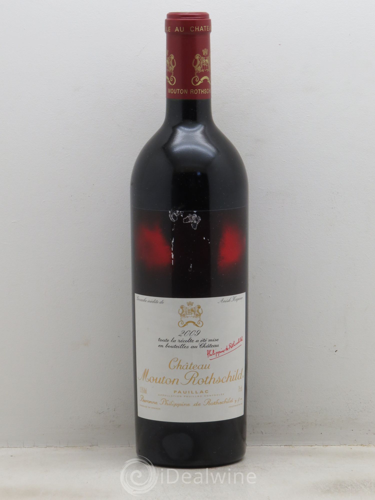 Château Mouton Rothschild 1er Grand Cru Classé 2009 - Lot de 1 bouteille - 0