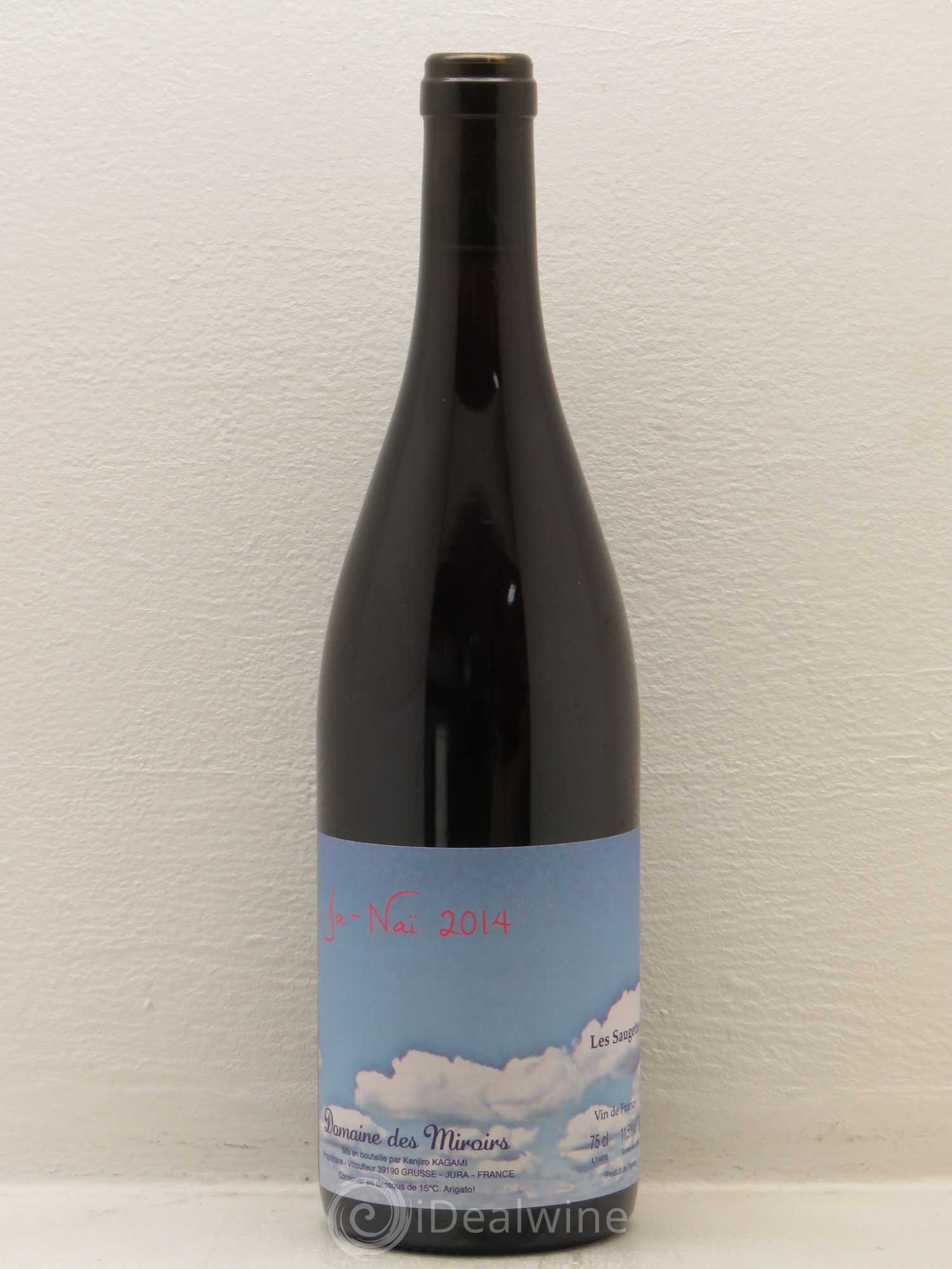 Côtes du Jura Domaine des miroirs Ja-Nai Kenjiro Kagami Les saugettes VDF 2014 - Posten von 1 Flasche - 0