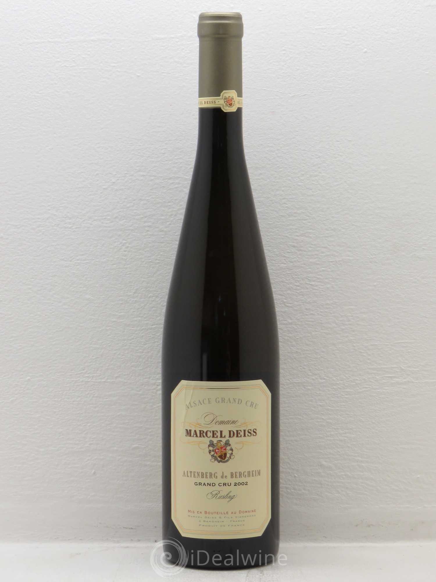 Alsace Riesling Marcel Deiss (Domaine) Altenberg de Bergheim 2002 - Posten von 1 Flasche - 0