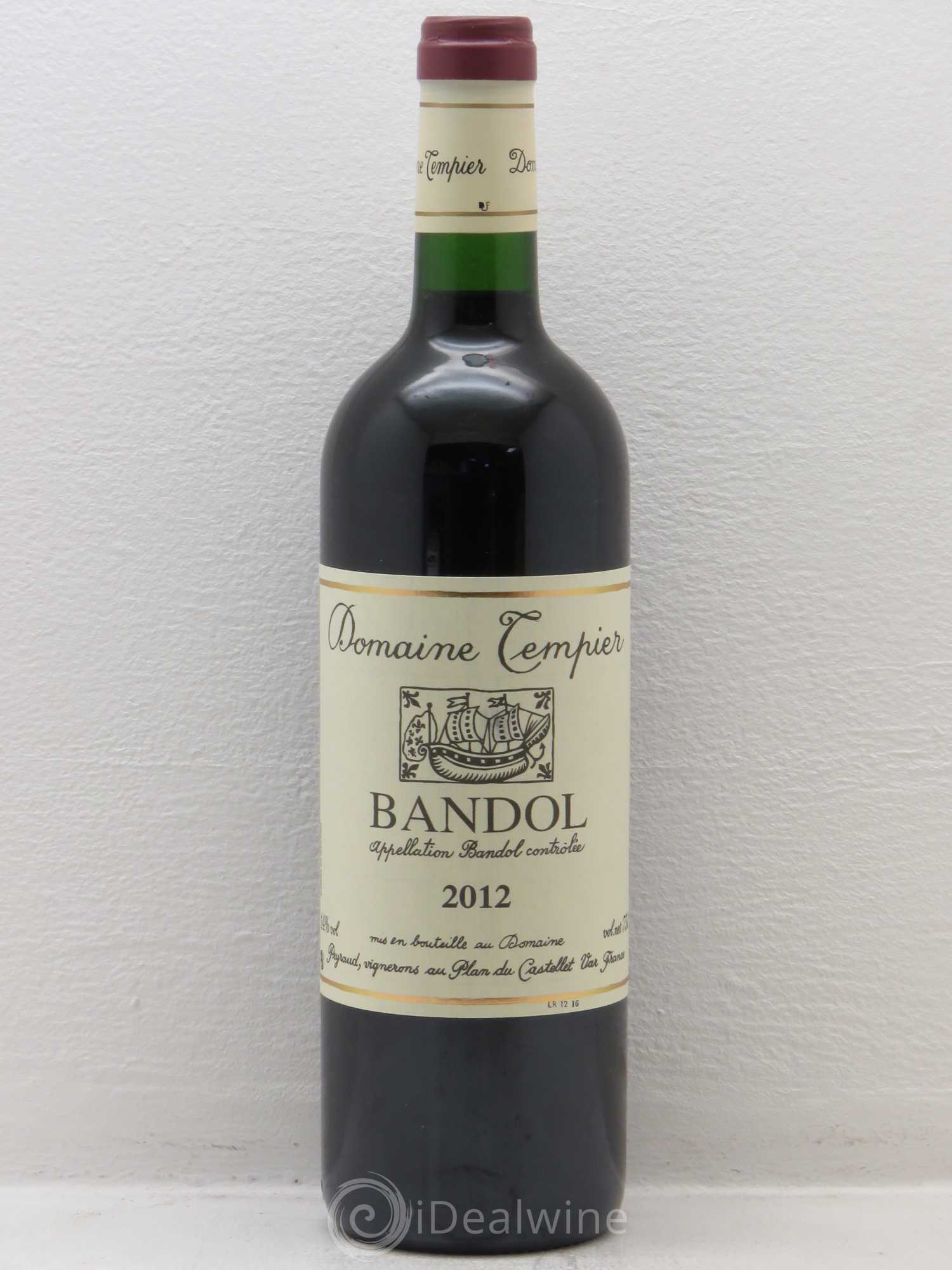 Bandol Domaine Tempier Famille Peyraud 2012 - Lot de 1 bouteille - 0