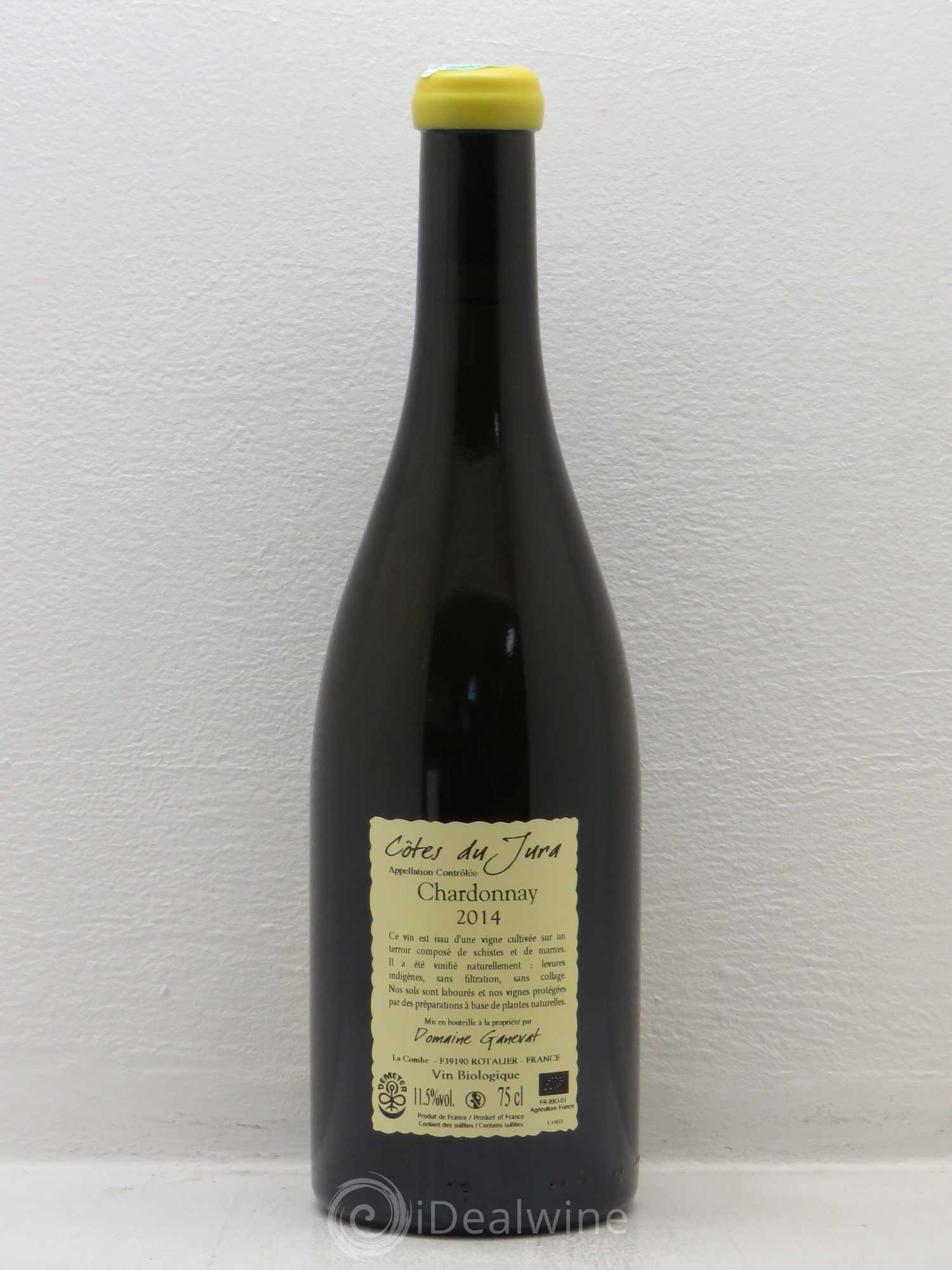 Côtes du Jura Grusse en Billat Jean-François Ganevat (Domaine) 2014 - Lot de 1 bouteille - 1