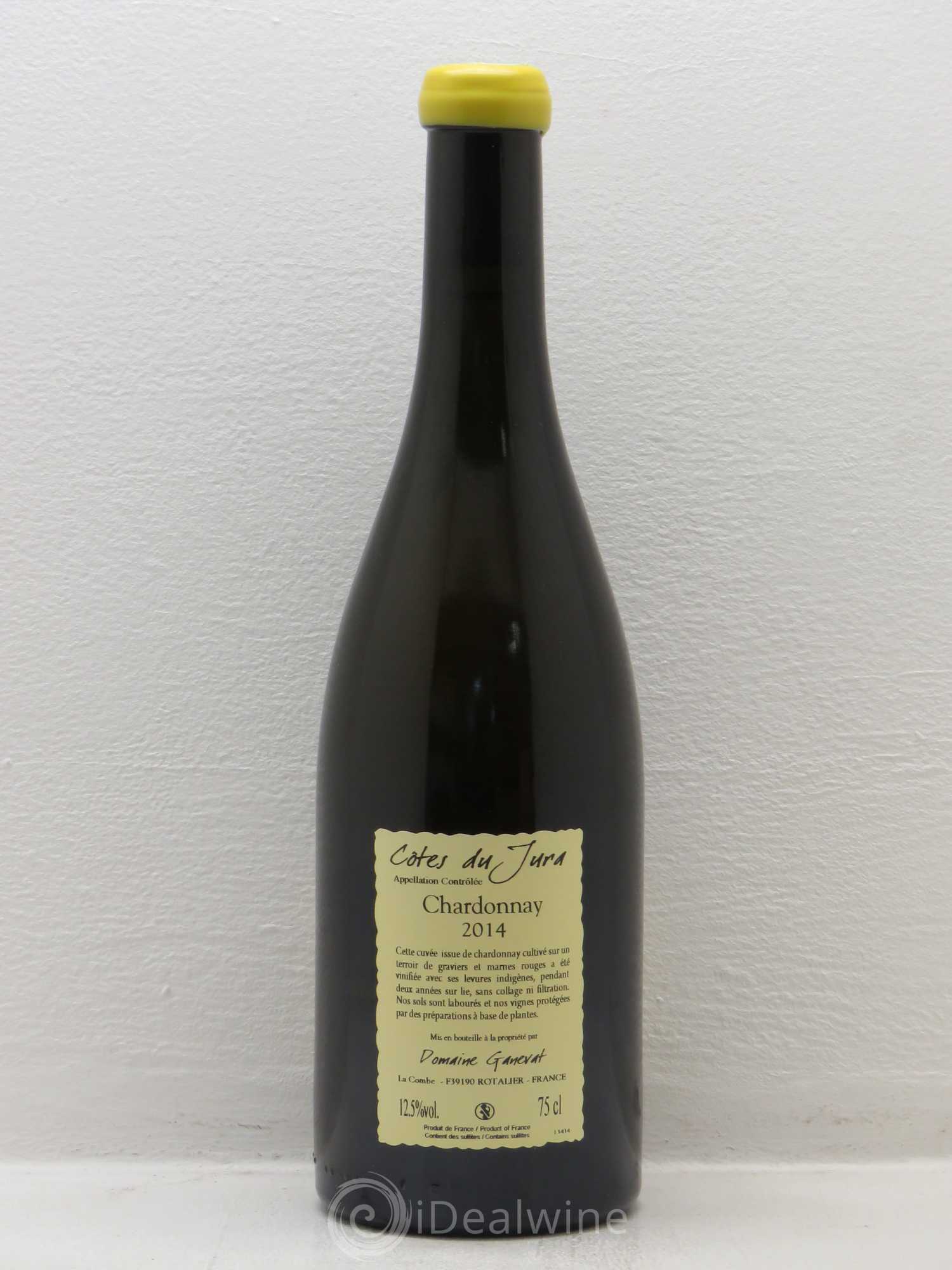 Côtes du Jura Gryphées Vieilles Vignes Ganevat 2014 - Posten von 1 Flasche - 1