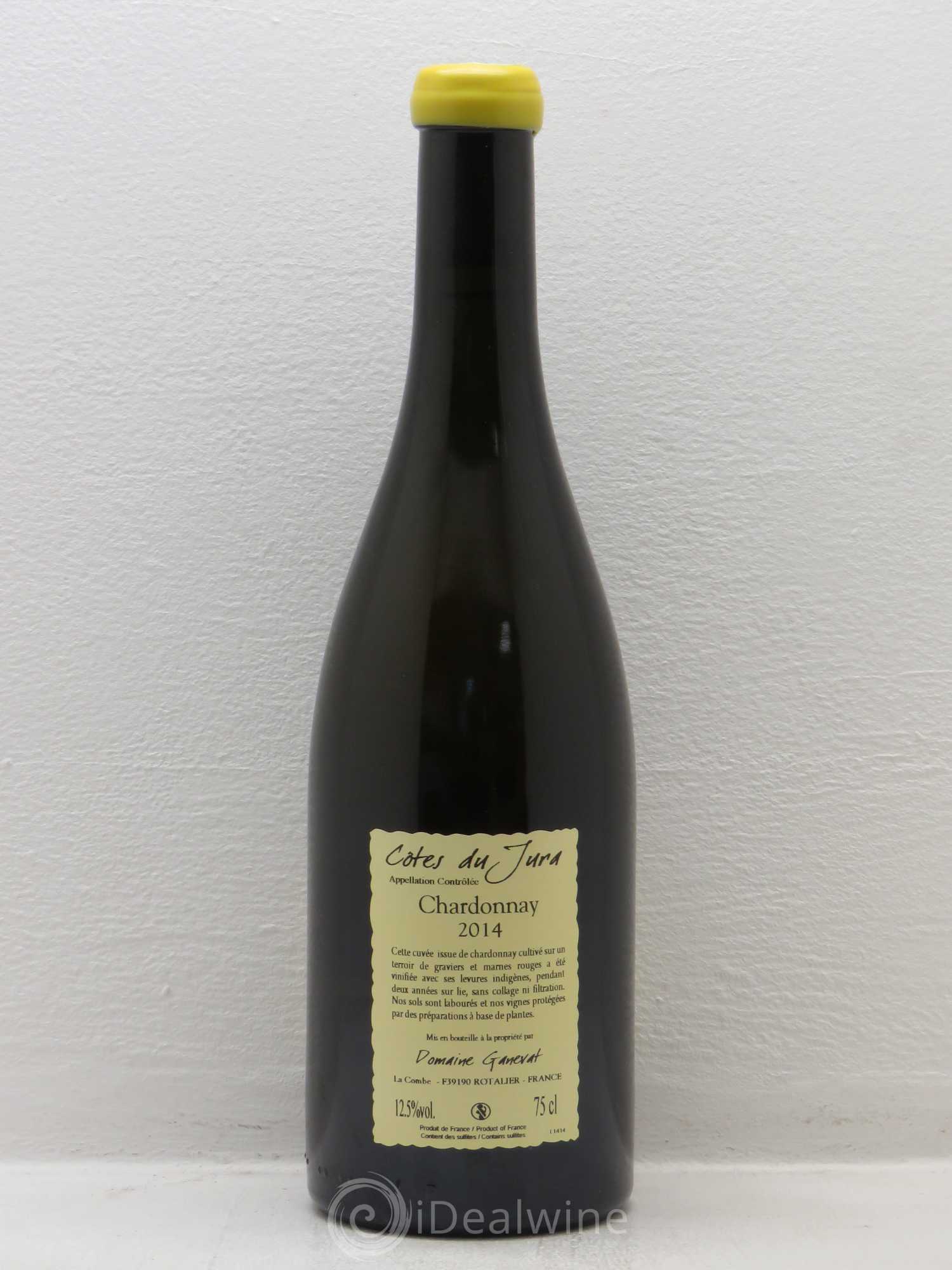 Côtes du Jura Gryphées Vieilles Vignes Ganevat 2014 - Posten von 1 Flasche - 1