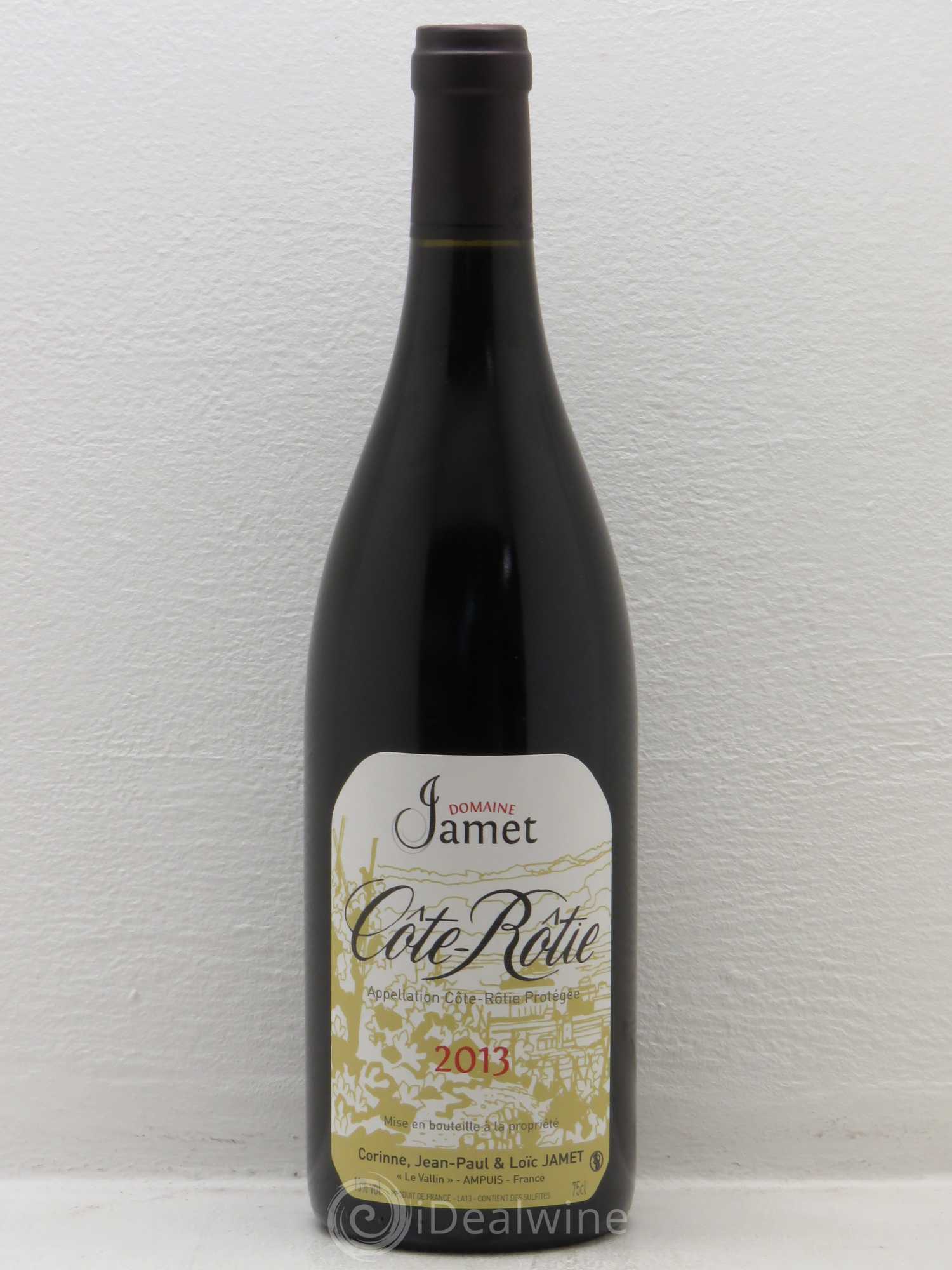 Côte-Rôtie Jamet (Domaine) 2013 - Lot de 1 bouteille - 0