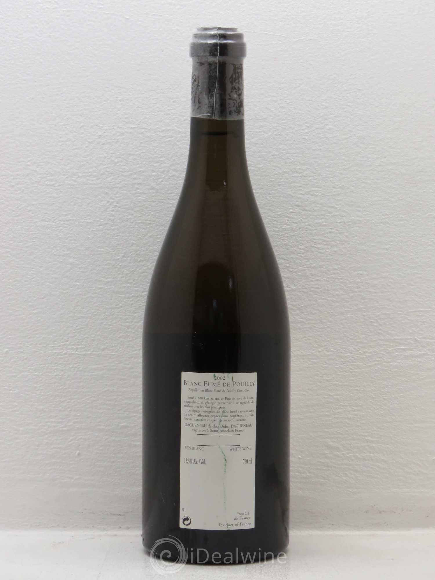 Pouilly-Fumé En Chailloux Dagueneau 2002 - Posten von 1 Flasche - 1